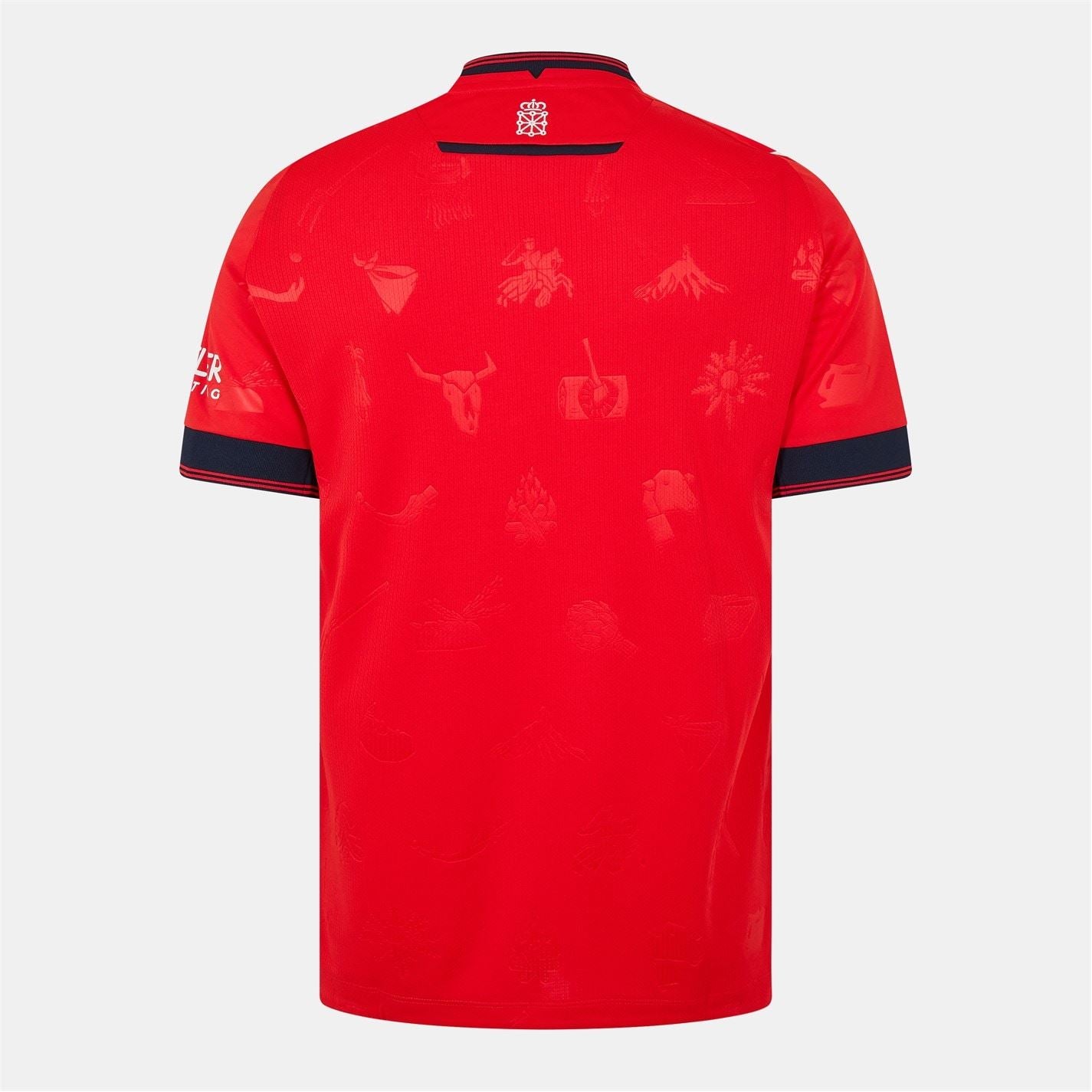 Macron Osasuna Home Shirt 2024 2025 Adults