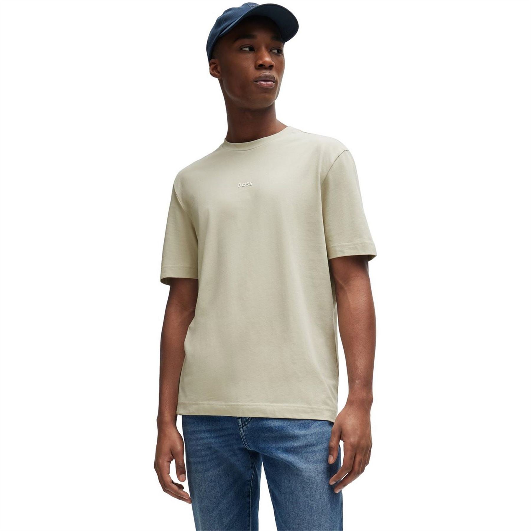 Boss BOSS ORANGE Oversized Tchup T Shirt with Logo Detail