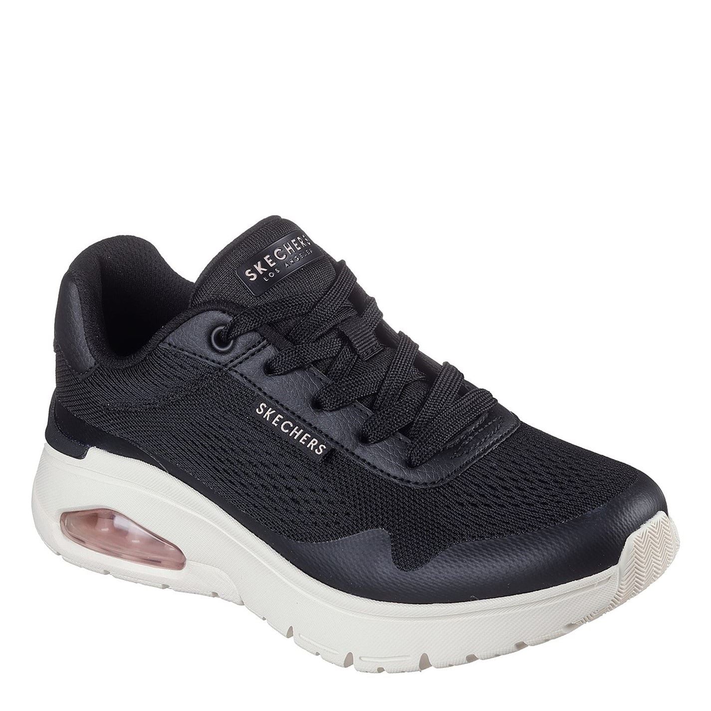Skechers Womens Hot Melt  And  Mesh Fashion Sneaker Runners