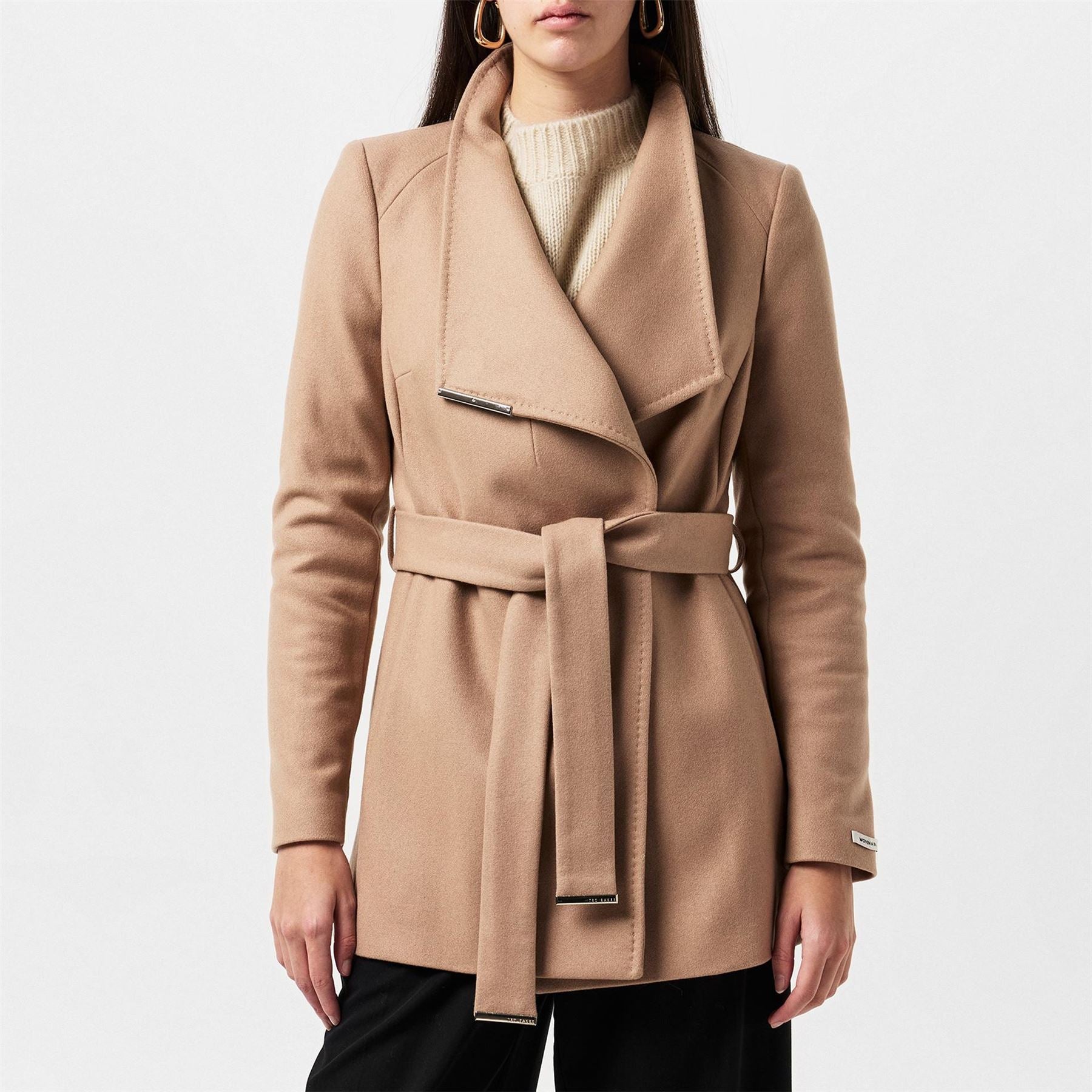 Ted Baker Short Belted Overcoat
