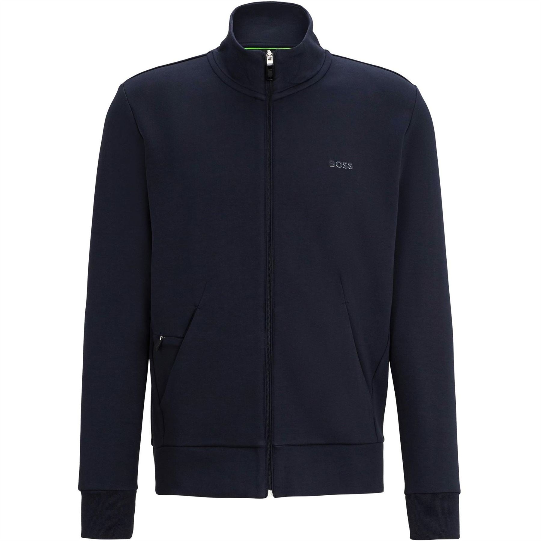 Boss Skaz Full Zip Fleece Hoodie, High Neck Design