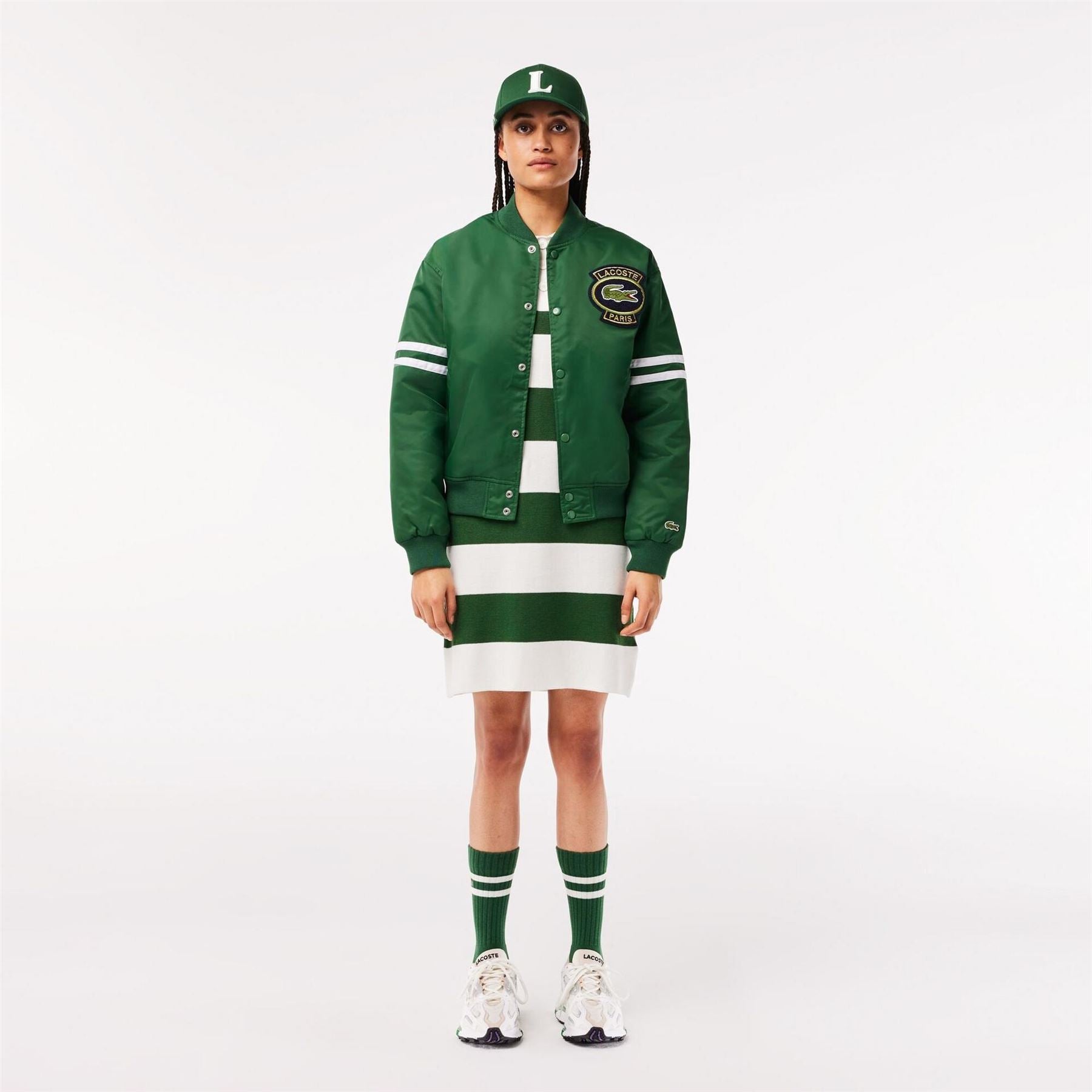 Lacoste  Long Sleeve Varsity Jacket