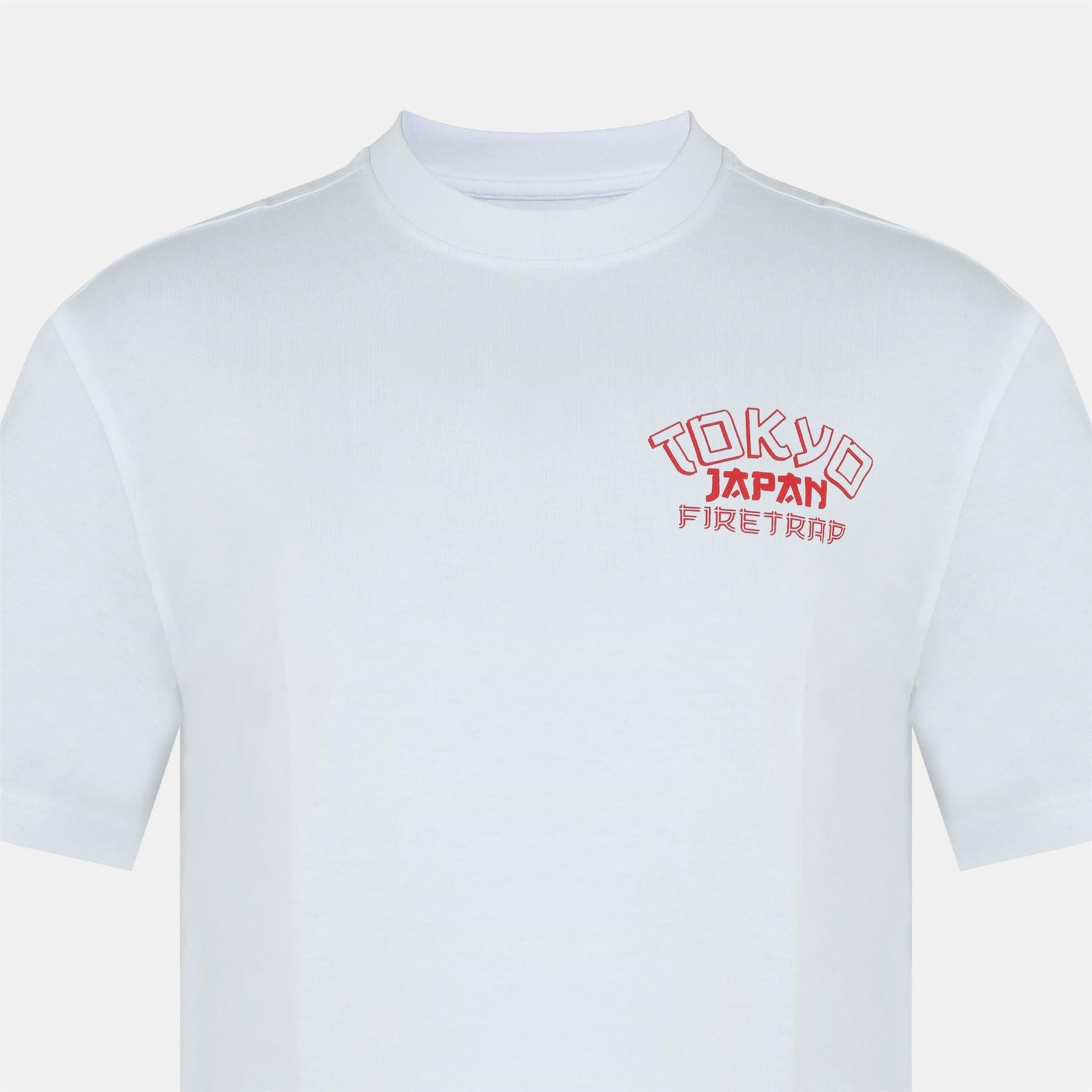Firetrap Tokyo Oversize Fit Lettering T-Shirt