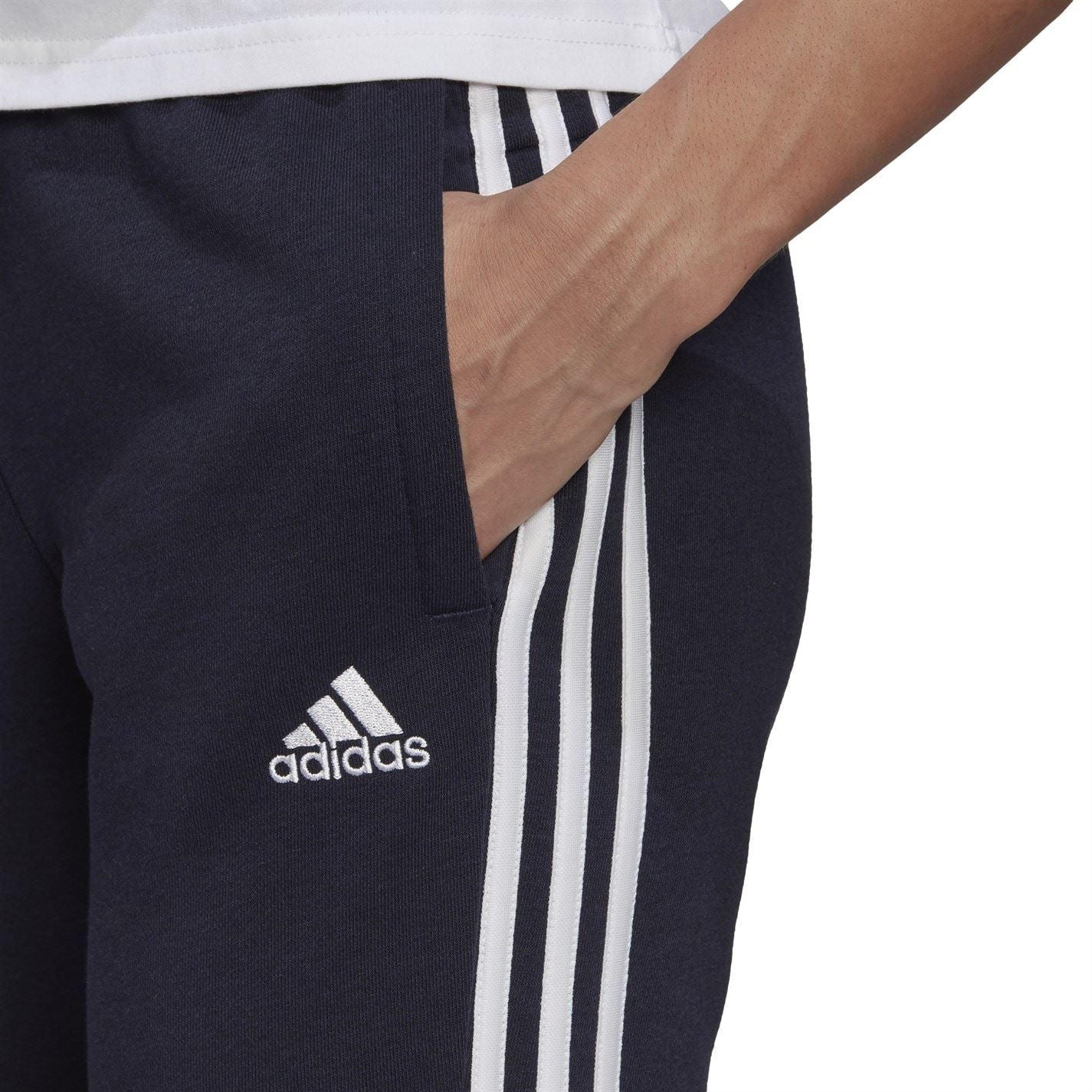 adidas Womens Essentials 3 Stripes Pants Slim