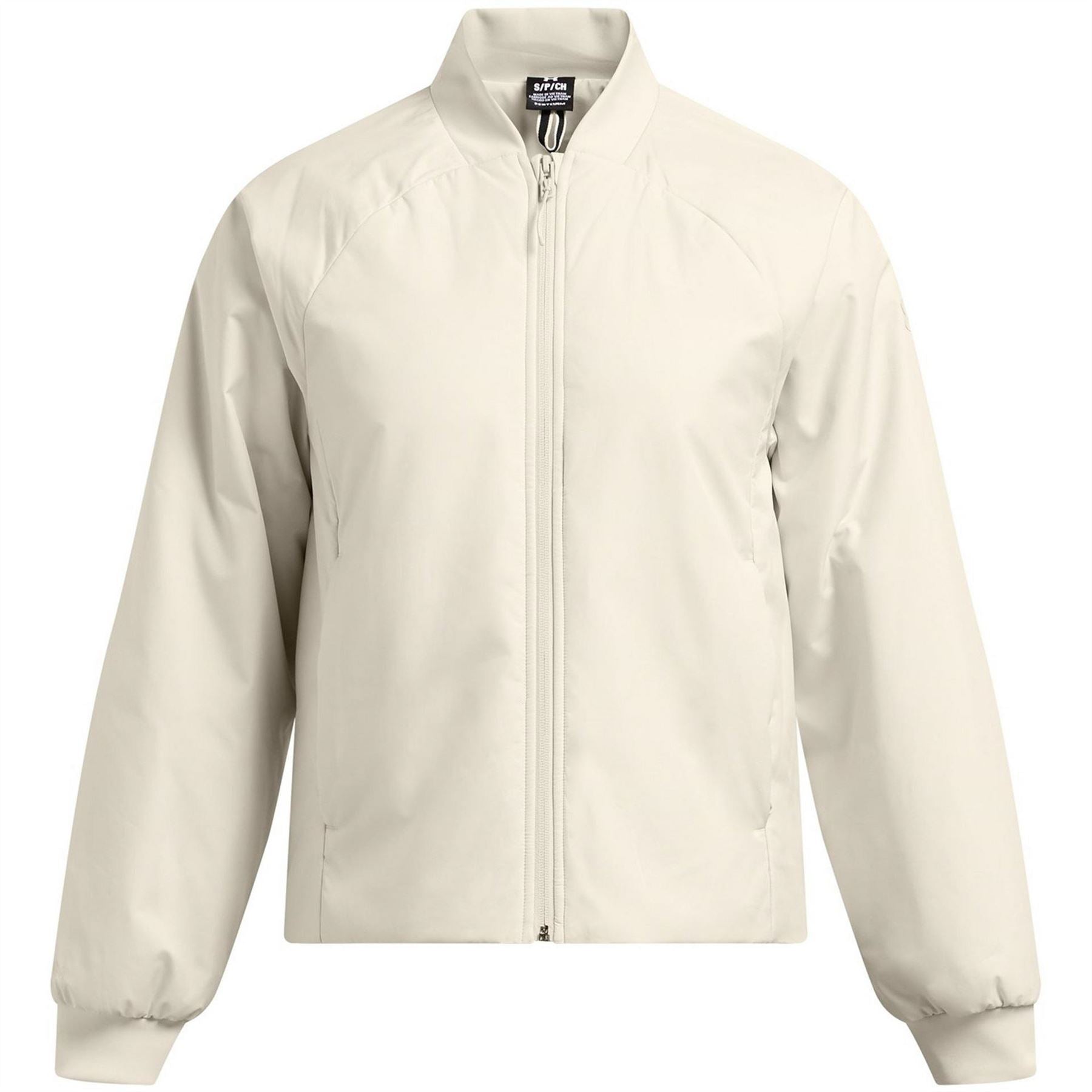 Under Armour Unstoppable Snap Button Mock Neck Ribbed Cuff Bomber Jacket