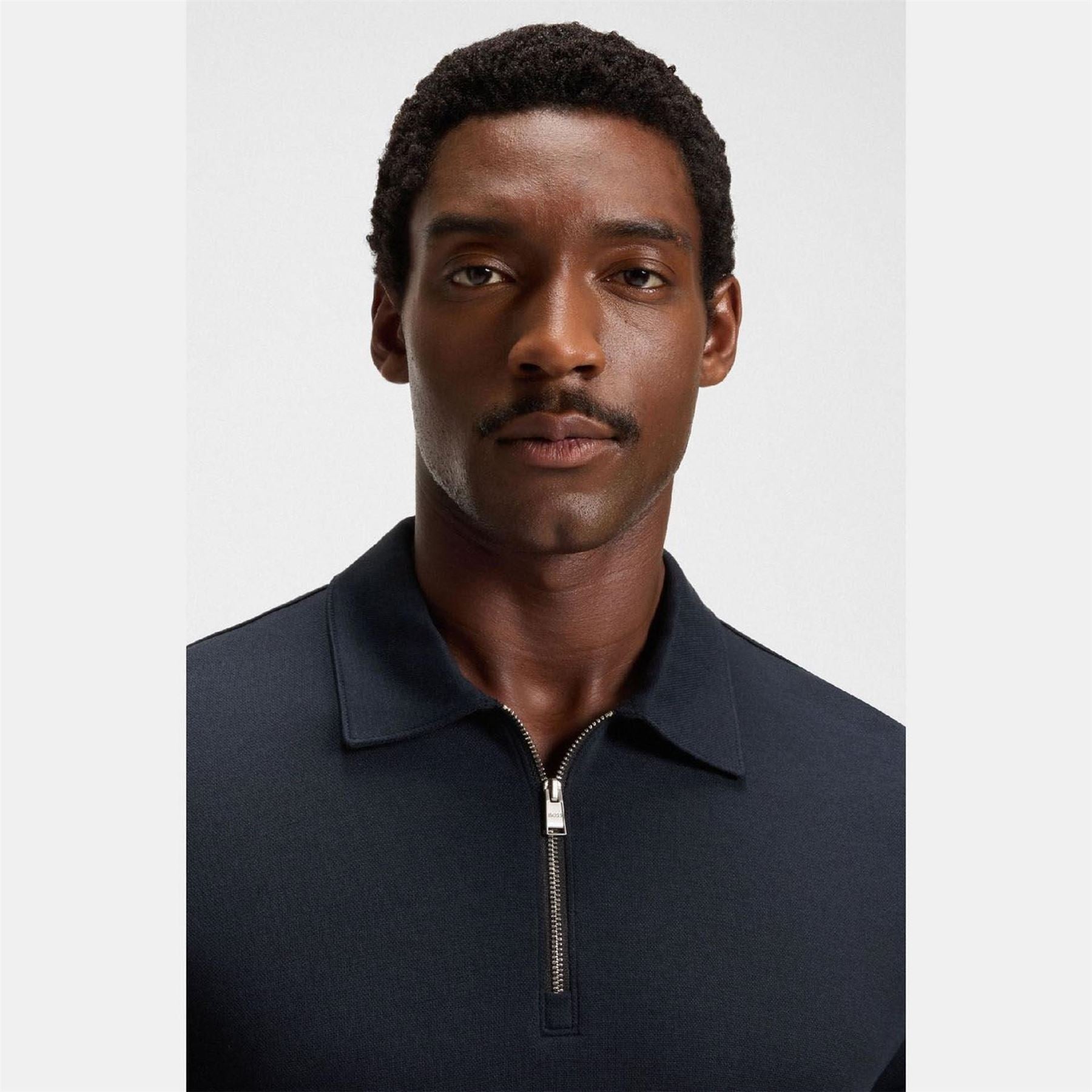 Boss Paras 57 Zip Neck Polo Shirt