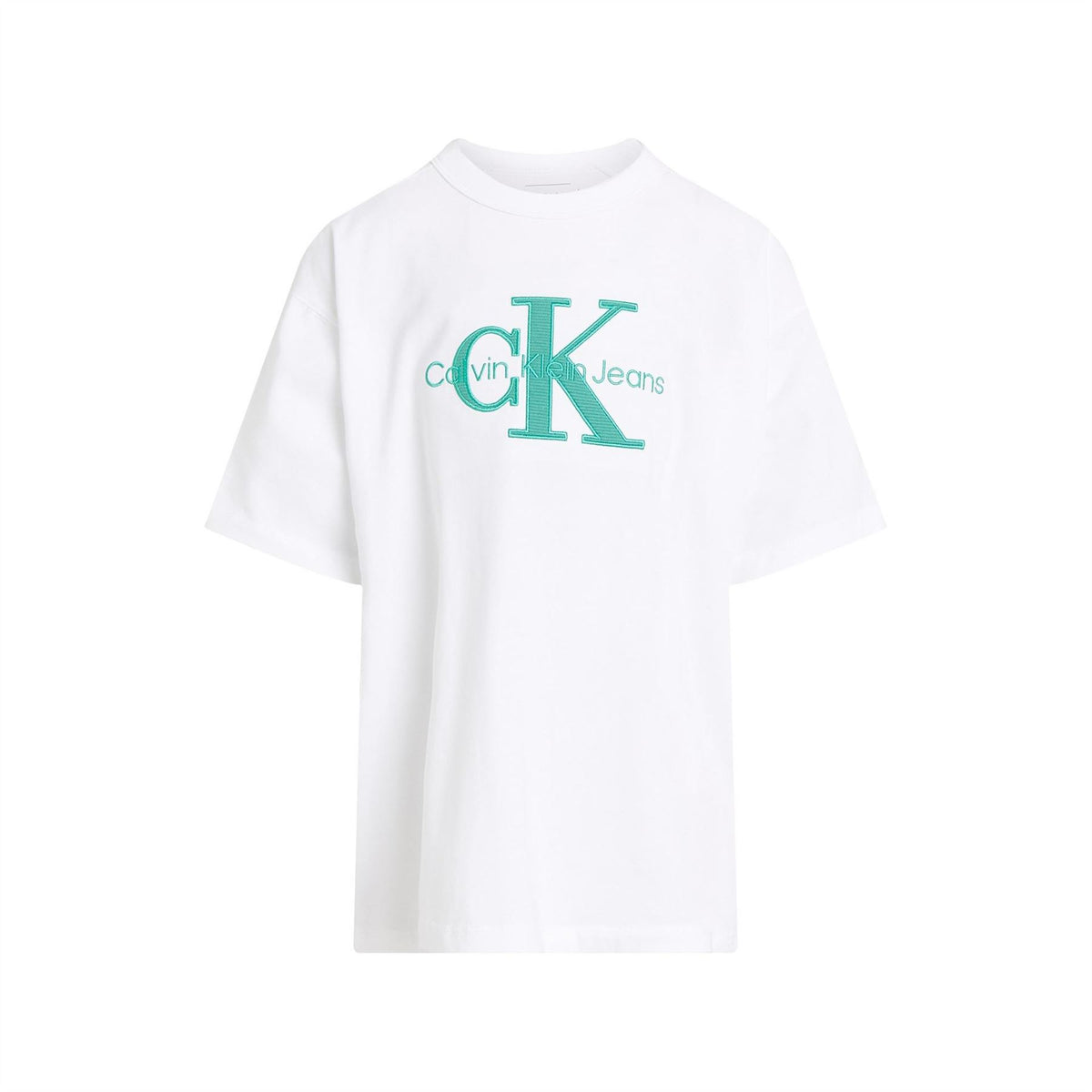 Calvin Klein Jeans Ottoman Applique Regular Fit T-Shirt