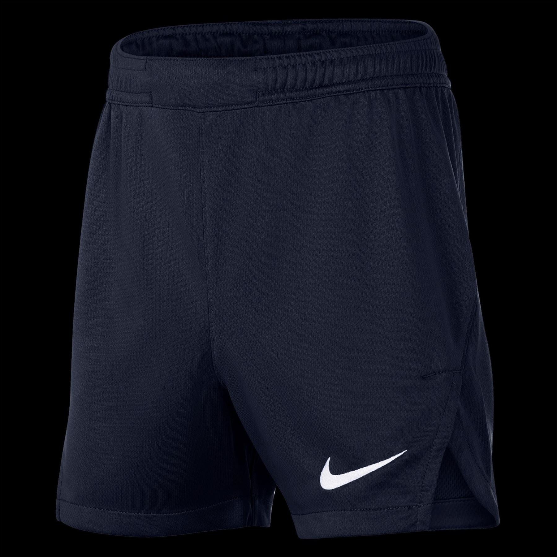 Nike Solid Patterned Soccer Shorts with Elasticated Waistband