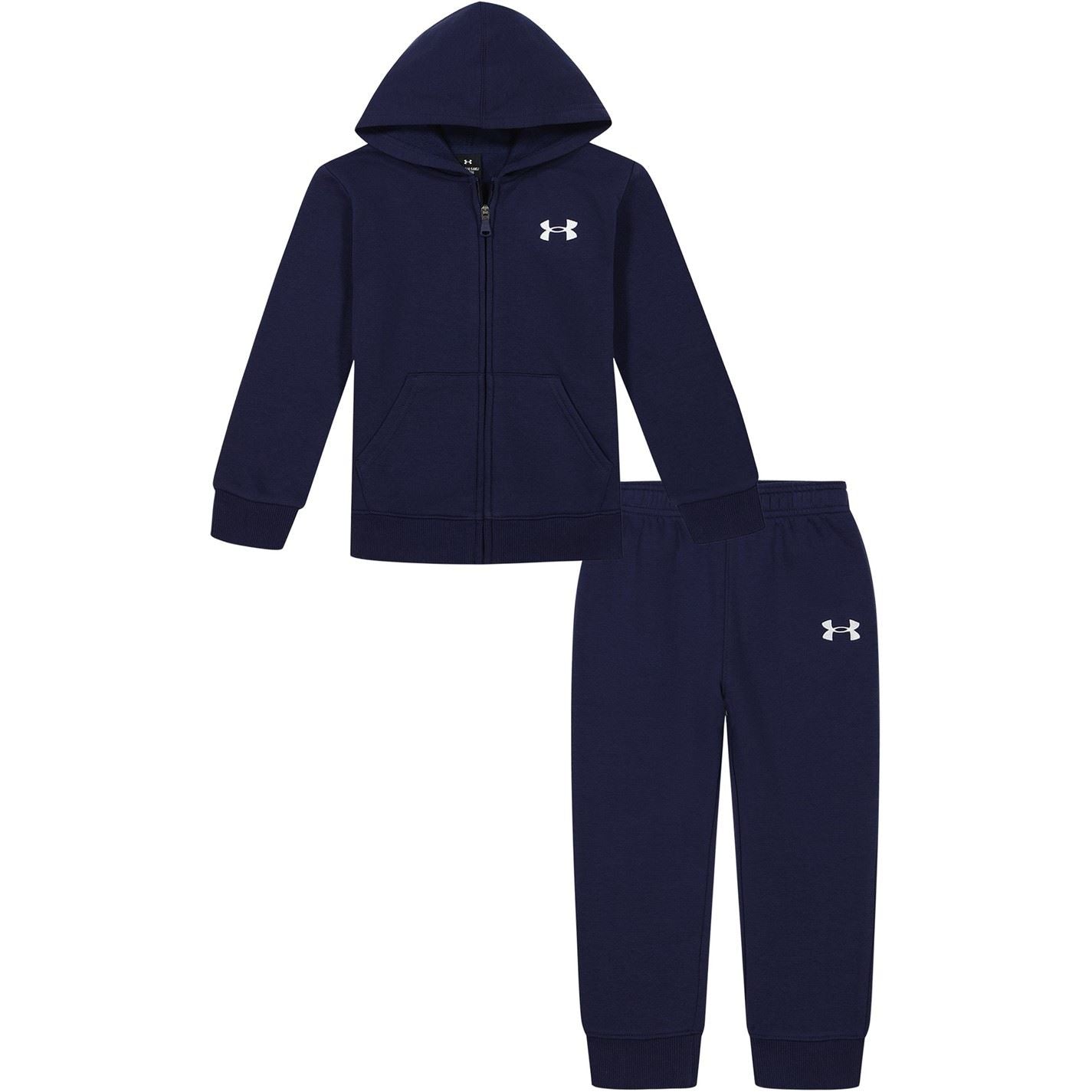 Under Armour Armour Branded Logo FulL-Zip Set Baby Boys