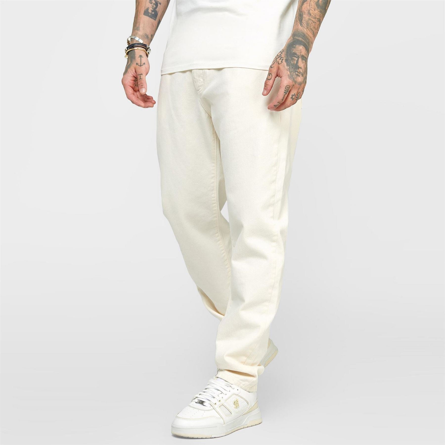 SikSilk St Jean Regular Fit Straight Leg Pants