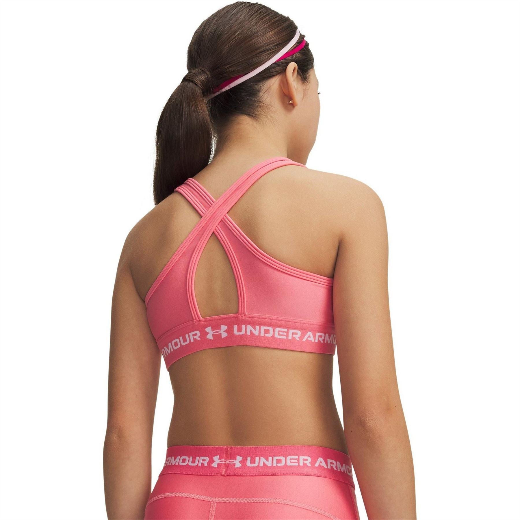 Under Armour Armour Ua Crossbodyack Sports Bra Girls
