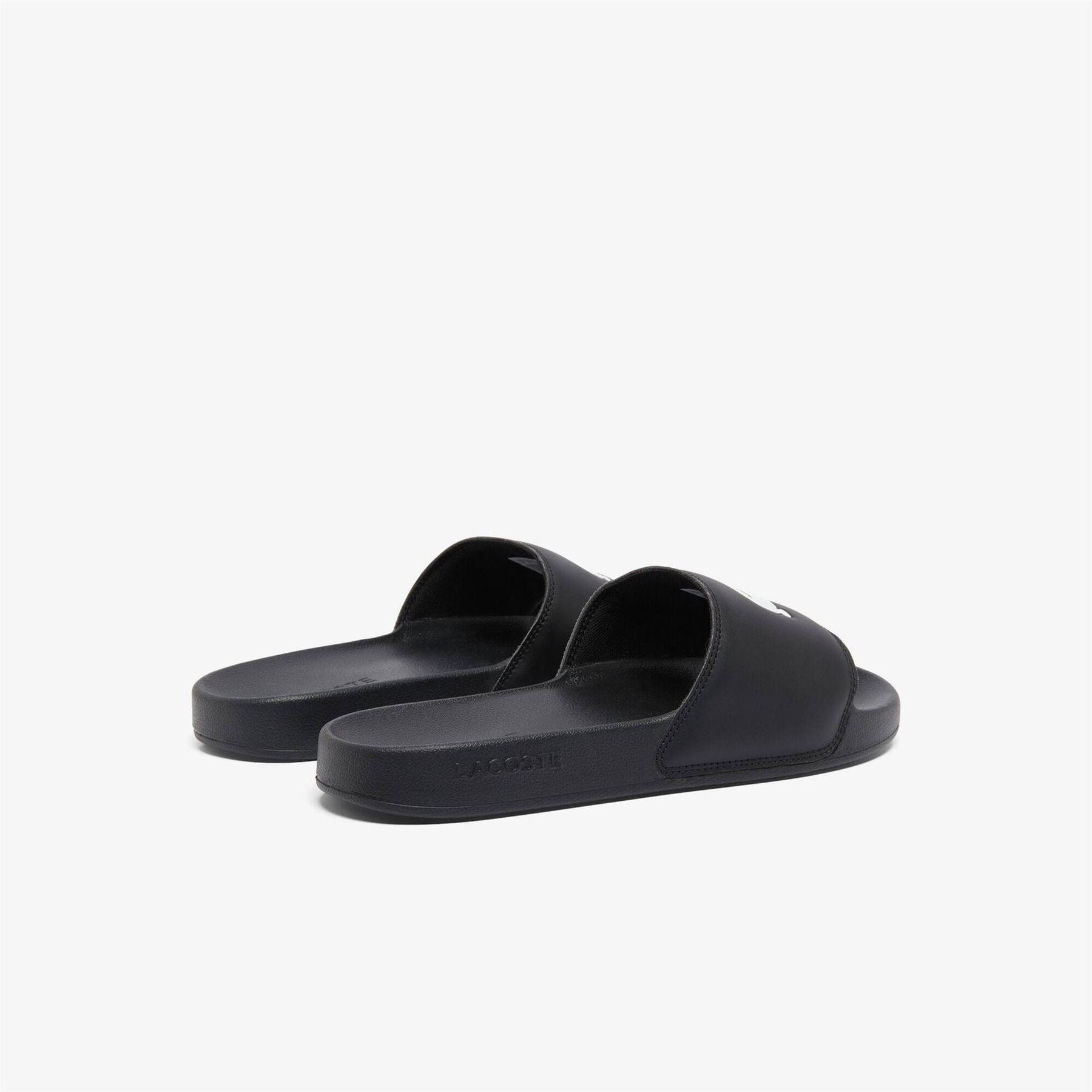 Lacoste Serve Crocodile Print Slide Mules