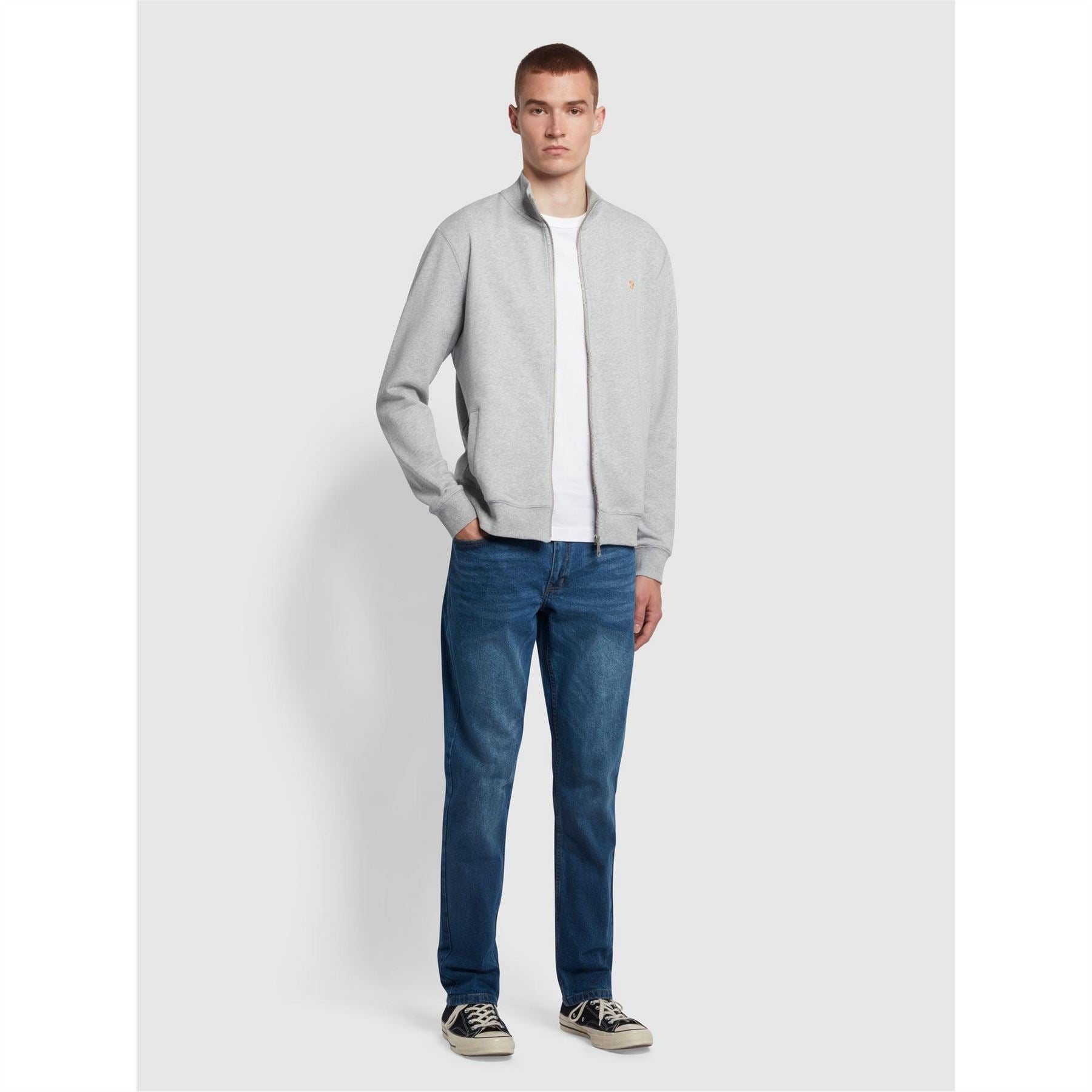Farah Vance Hooded Sweatshirt Jacket