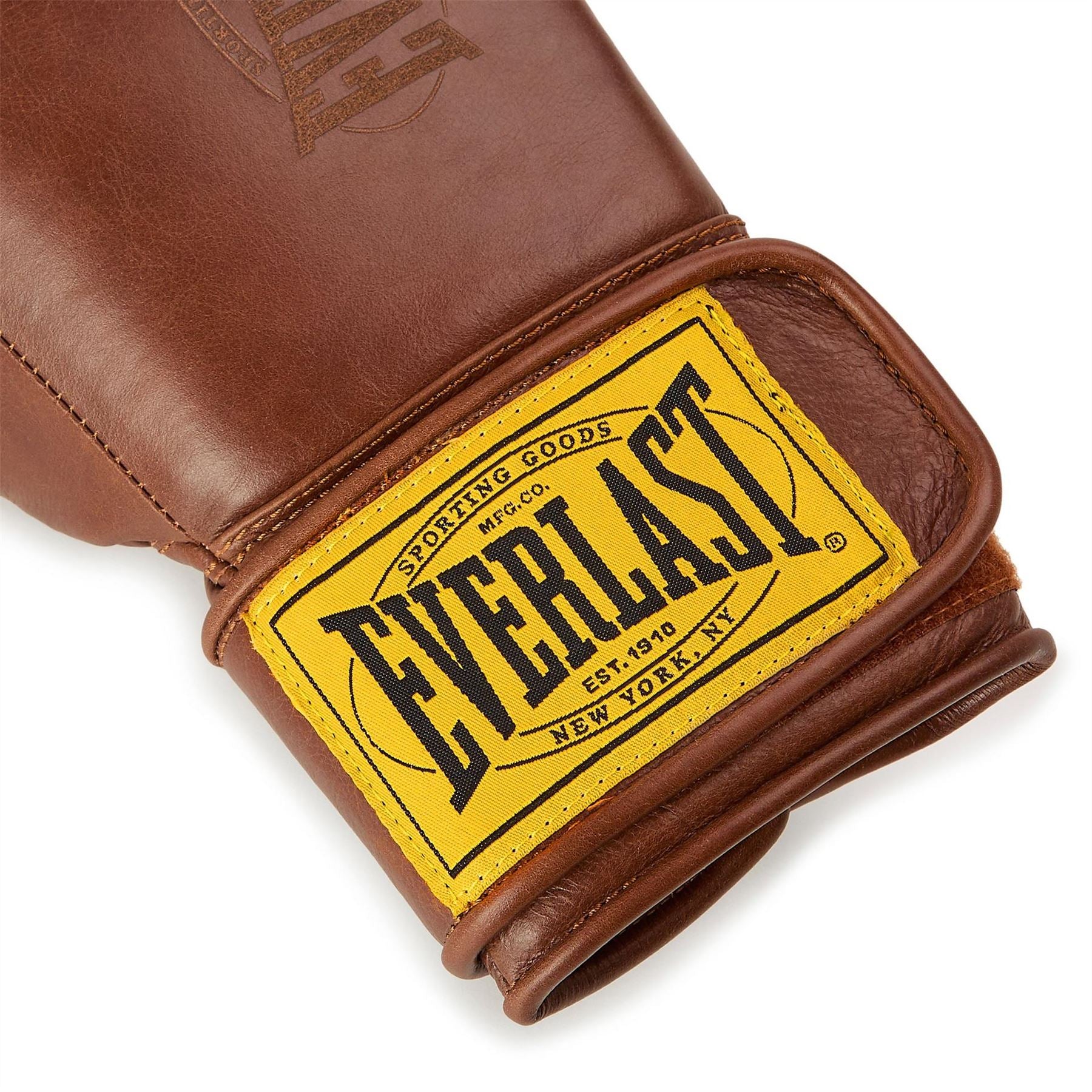 Everlast Pro Leather Hook And Loop Boxing Gloves