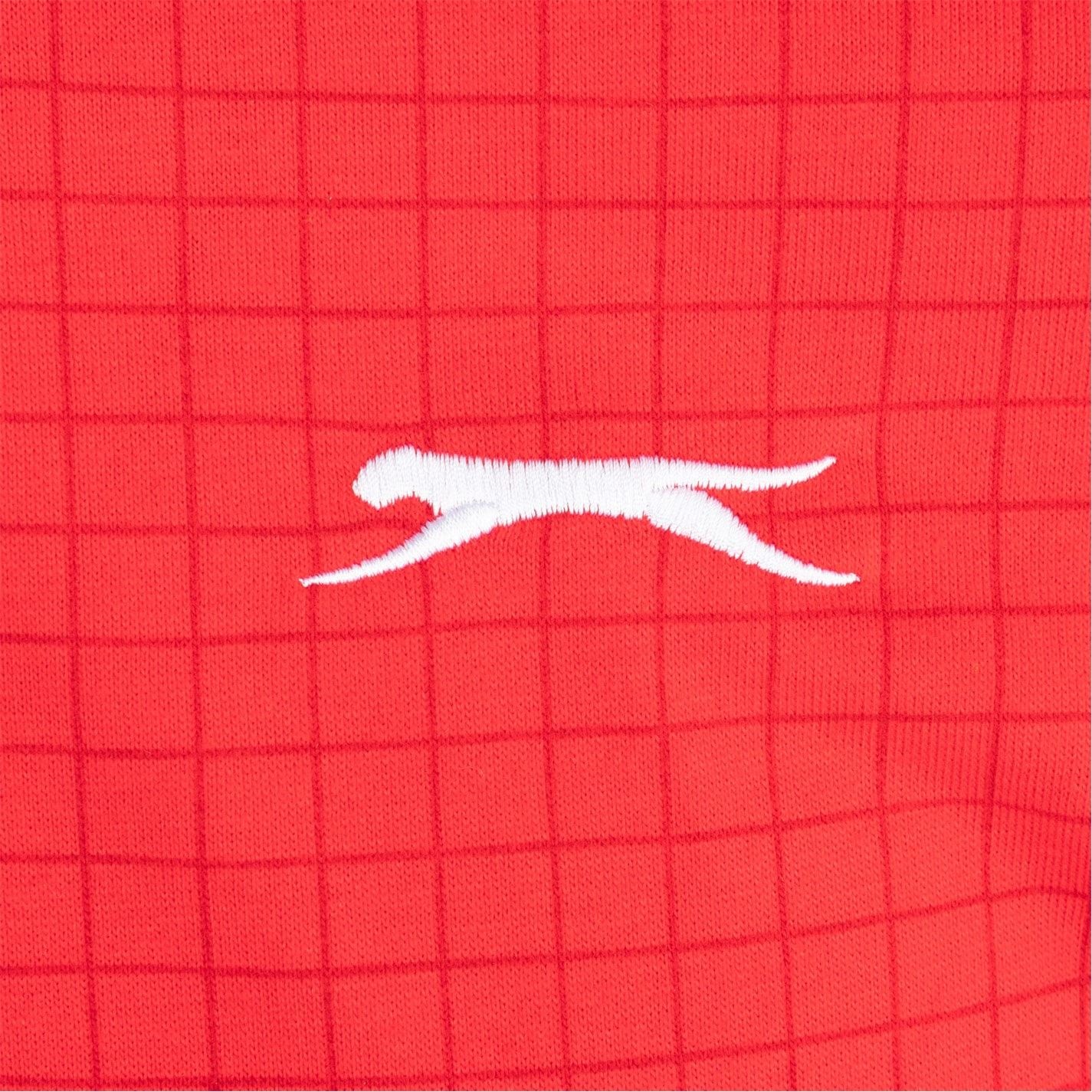 Slazenger Mens Check Golf Polo