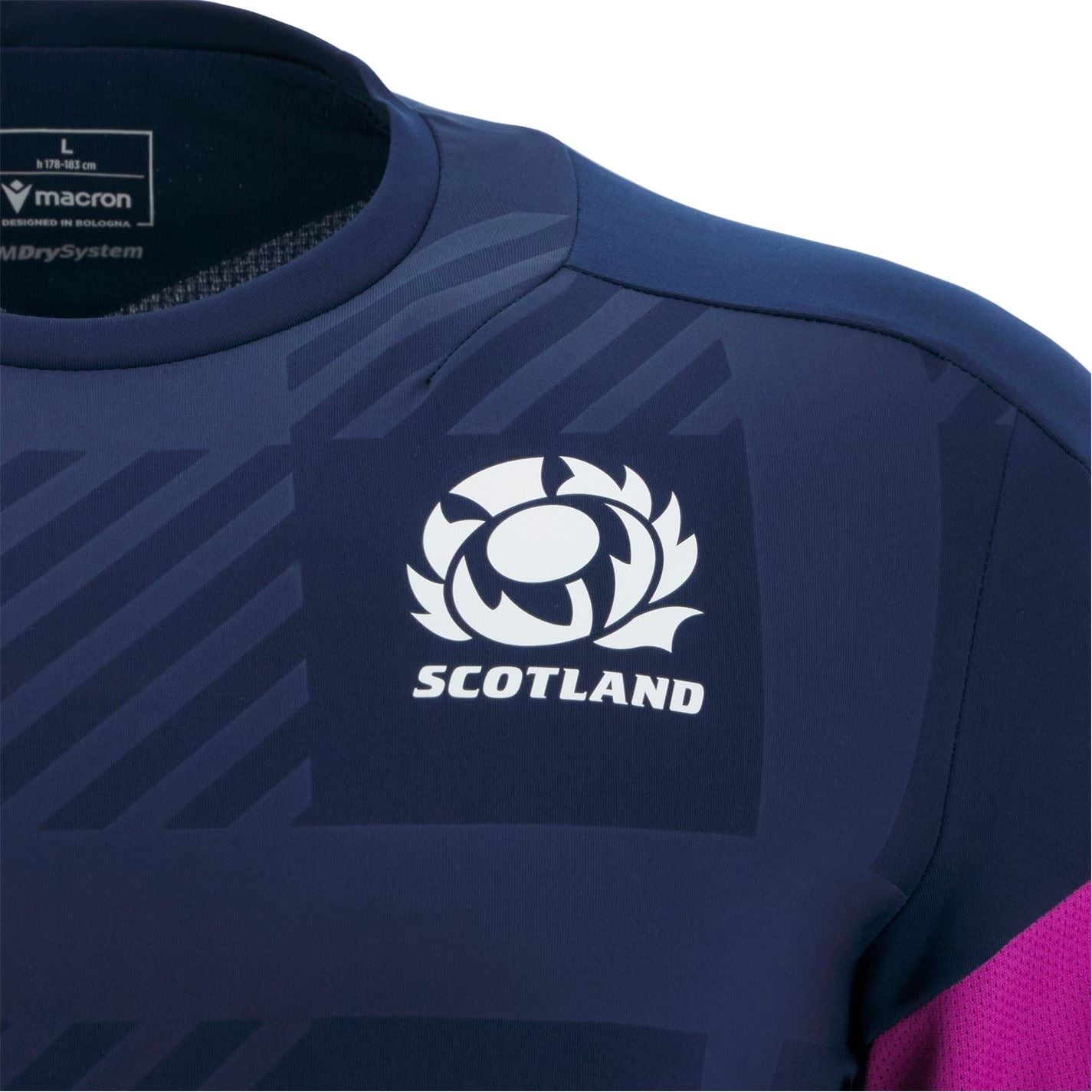 Macron Scottish Long Sleeve Training Top 2025 Adults