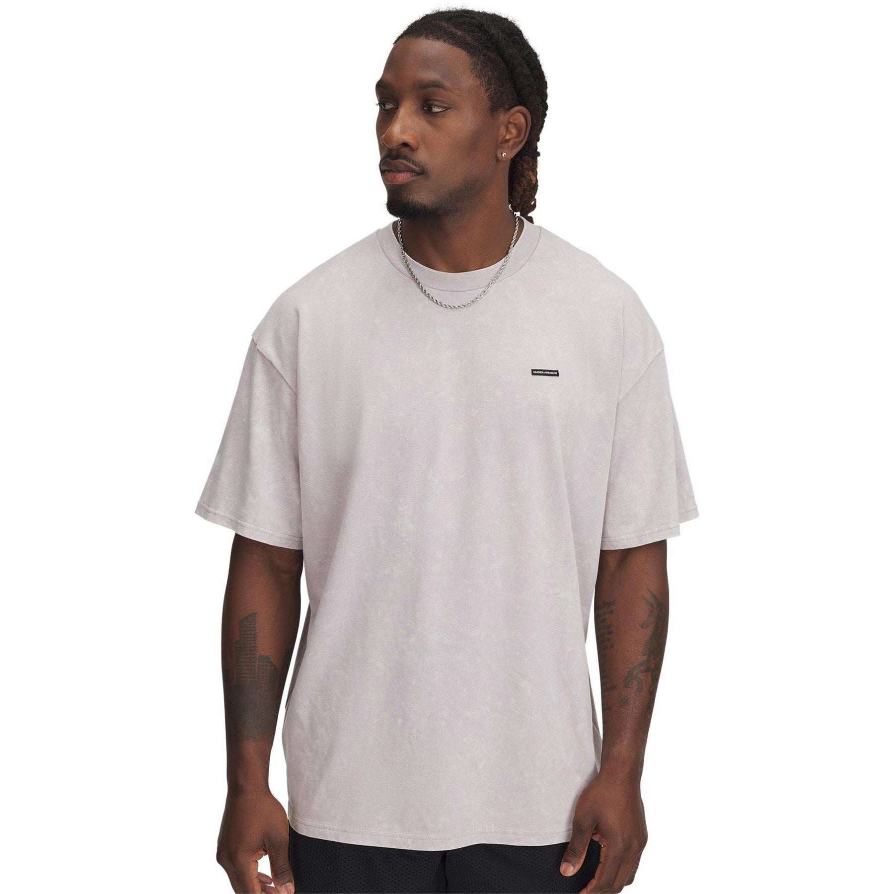 Under Armour Crew Neck Drop Shoulder Short Sleeve T-Shirt