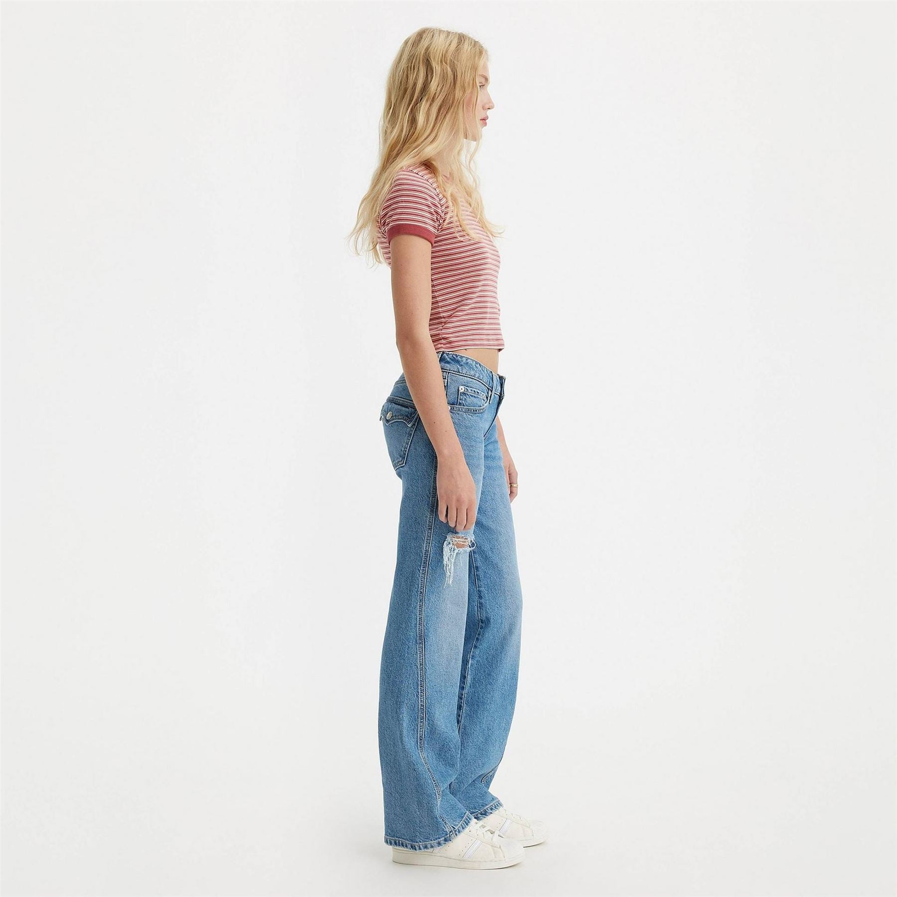 Levis Noughties Boot Relaxed Fit Jeans