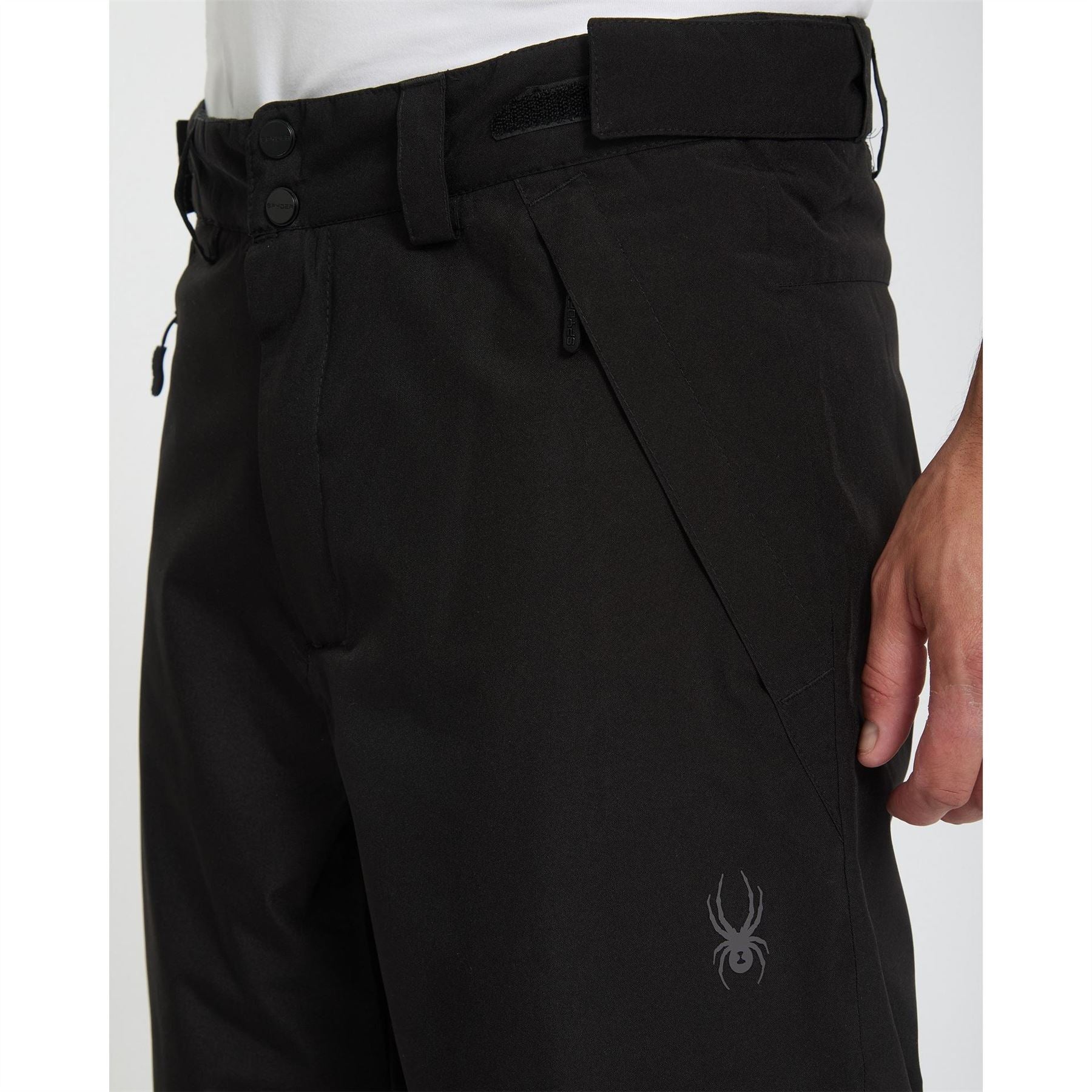 Spyder Solid Patterned Wide Leg Salopette