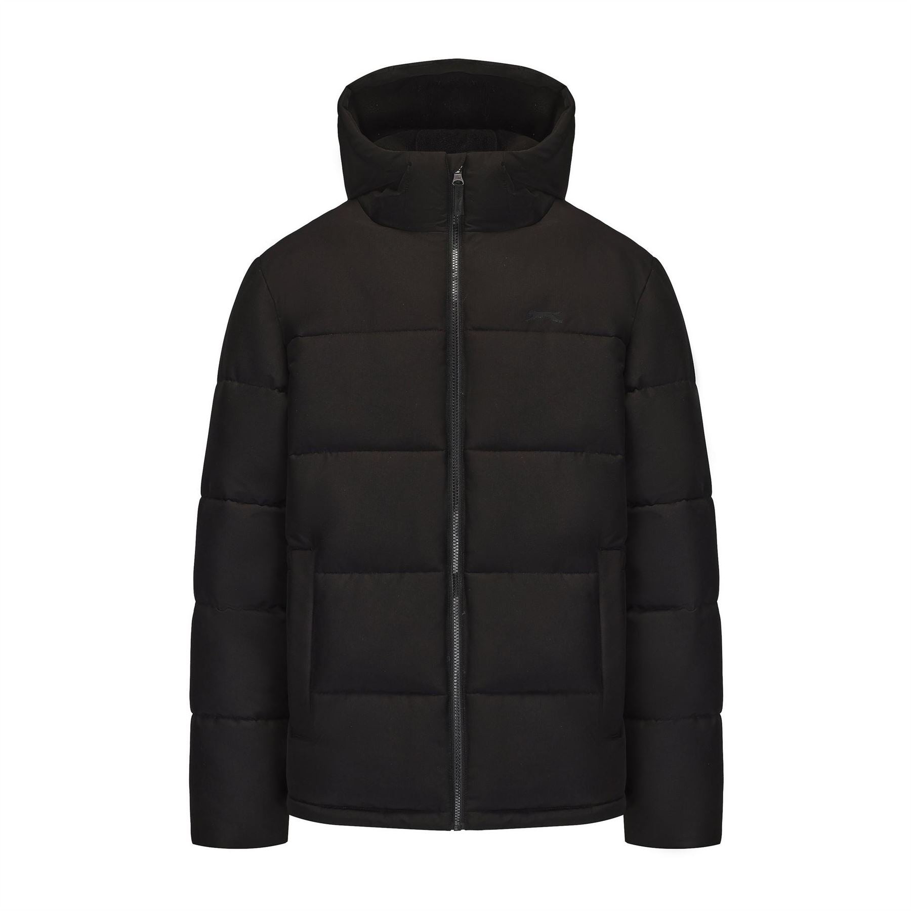 Slazenger  Water Resistant Hooded Short Puffer Jacket