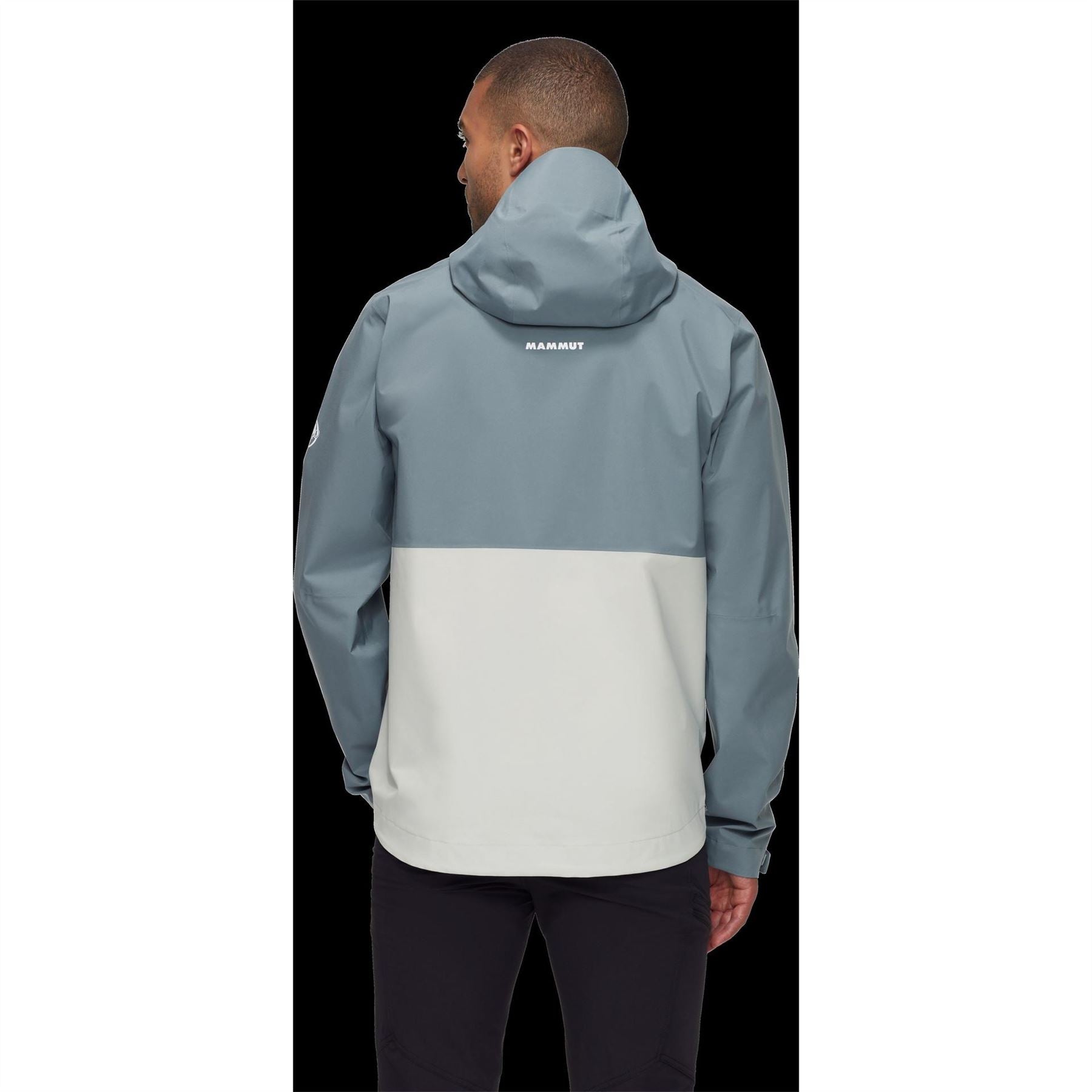 Mammut Linard Hooded Color Block Rain Jacket