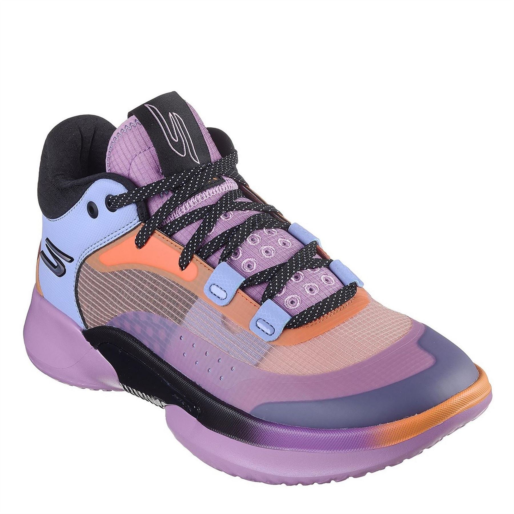 Skechers Basketball Resagrip Speckled Flat Heel Sneakers