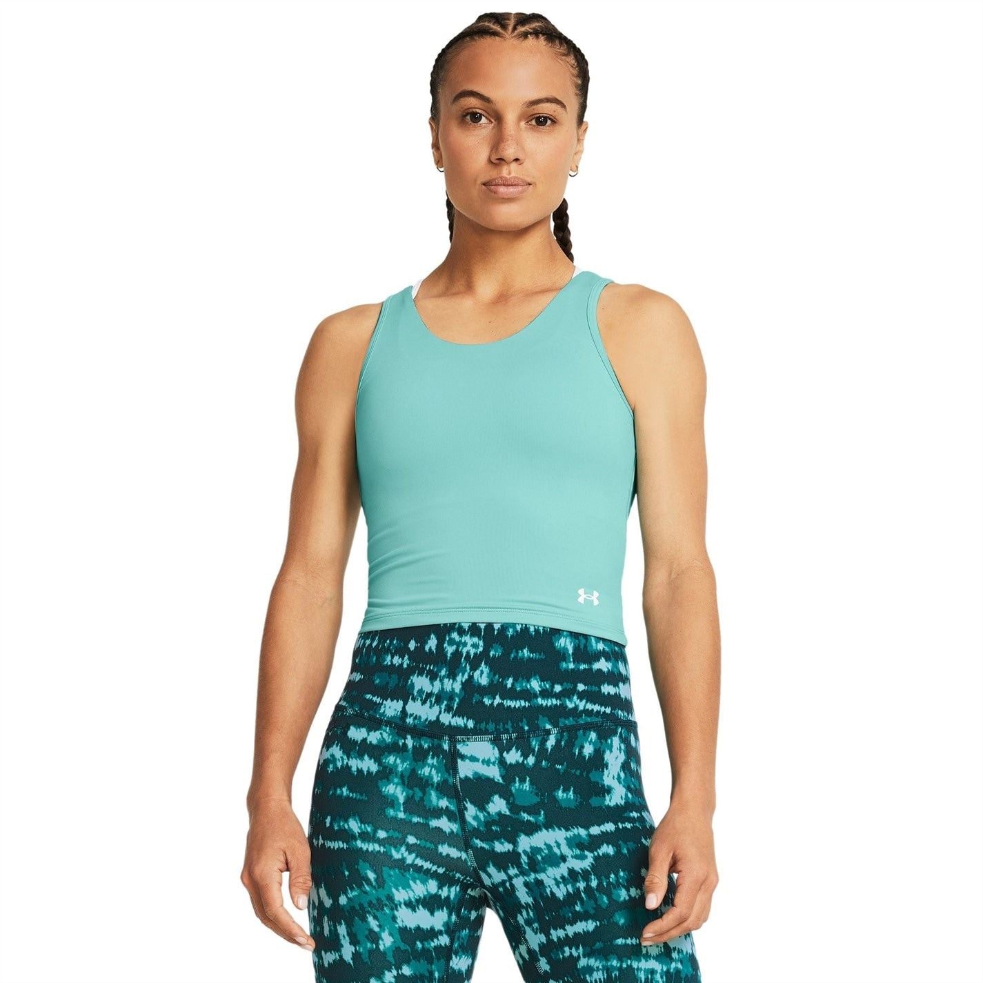 Under Armour Cropped Scoop Neck Slim Fit Tank