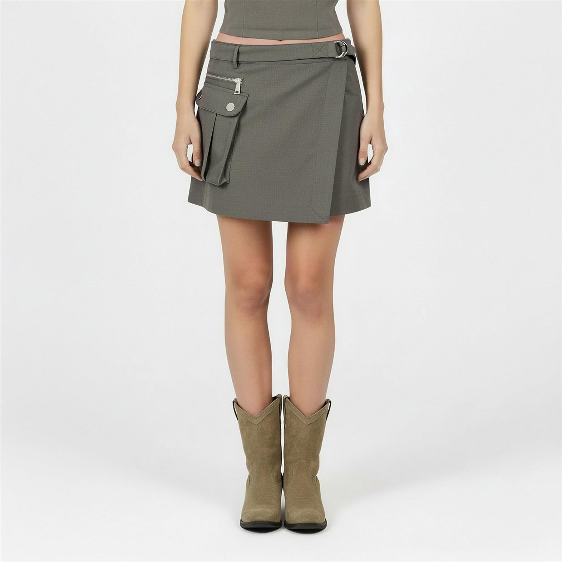 Jack Wills Cargo Wrap Skirt
