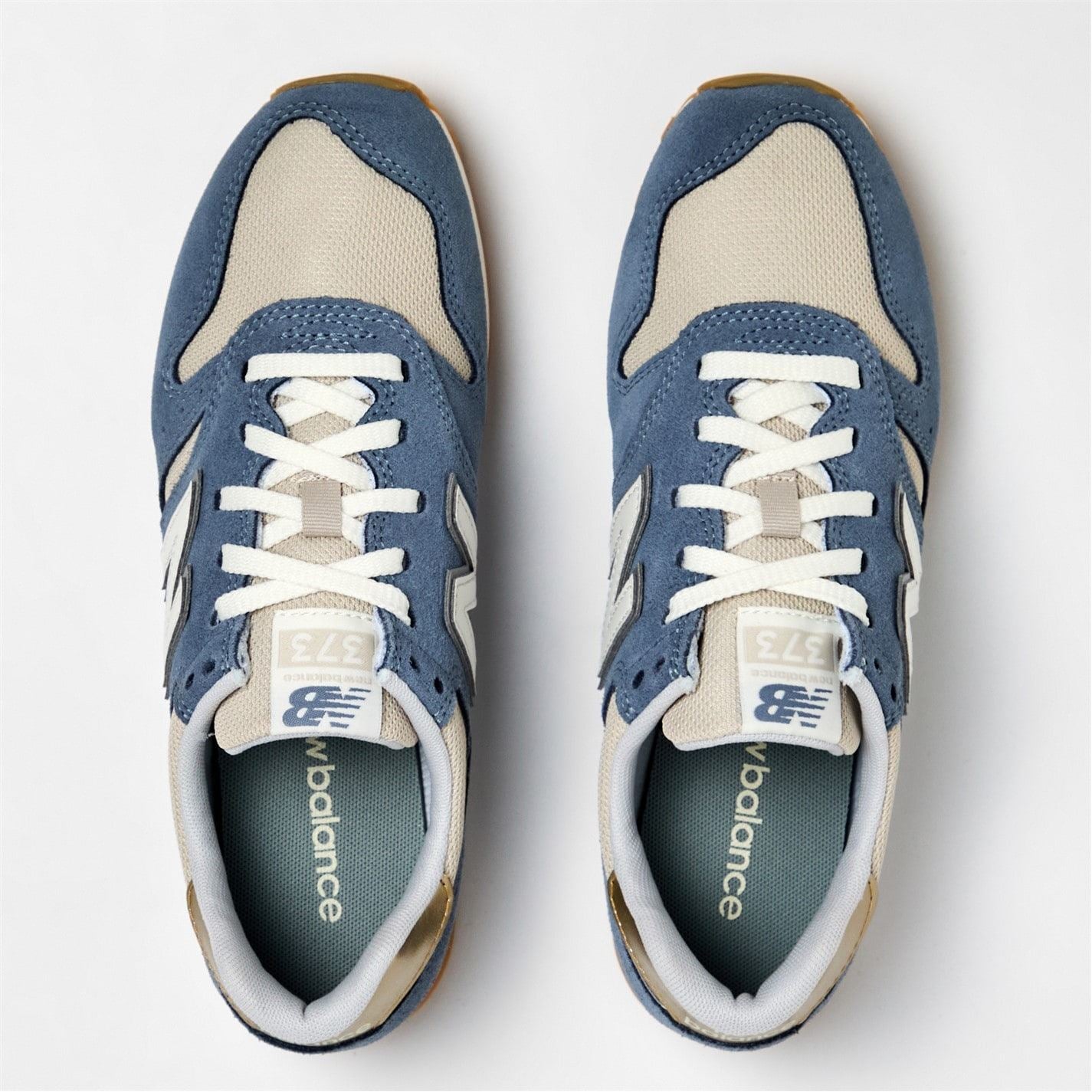 New Balance Round Toe Flat Heel Trainers