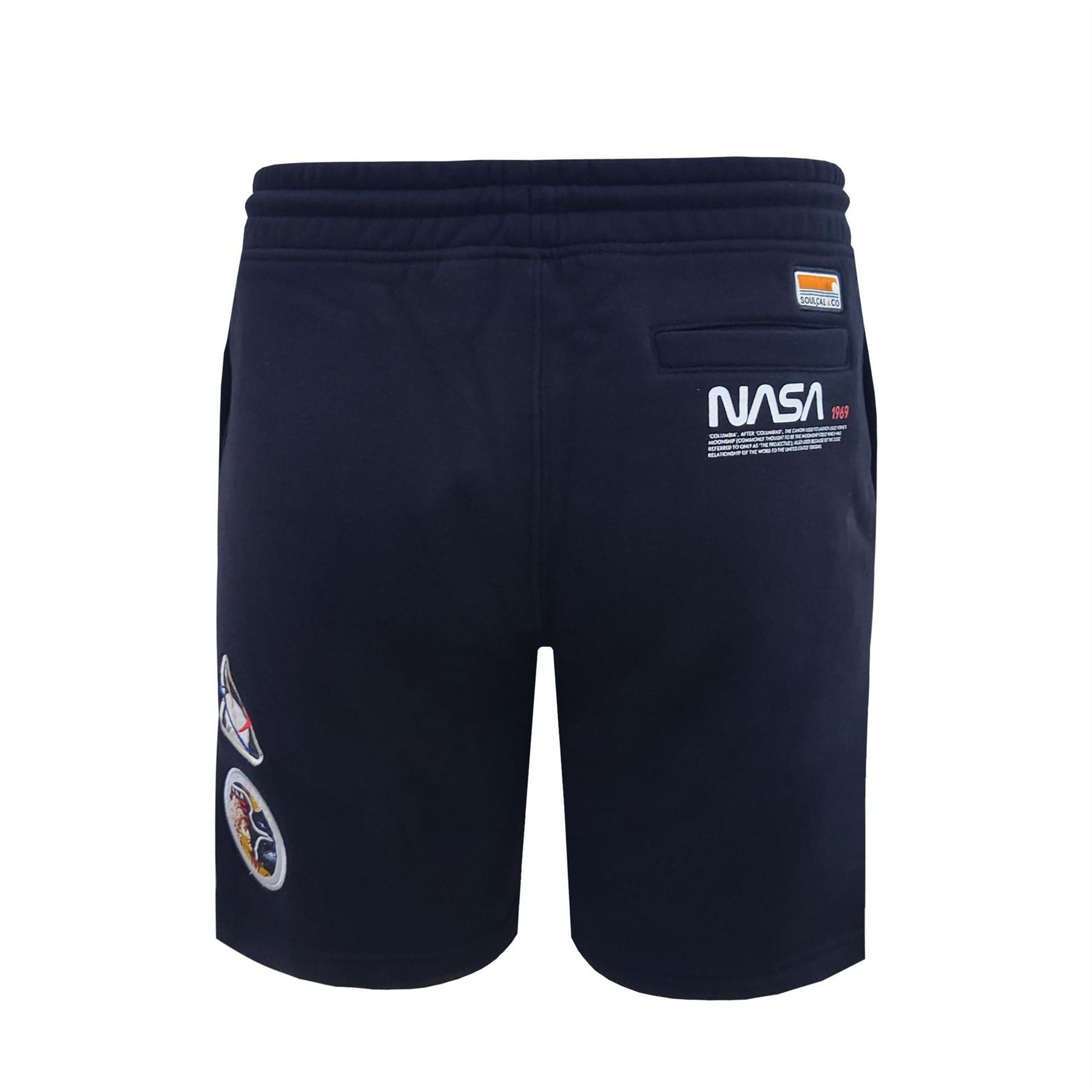 SoulCal NASA Logo Print Sweat Shorts