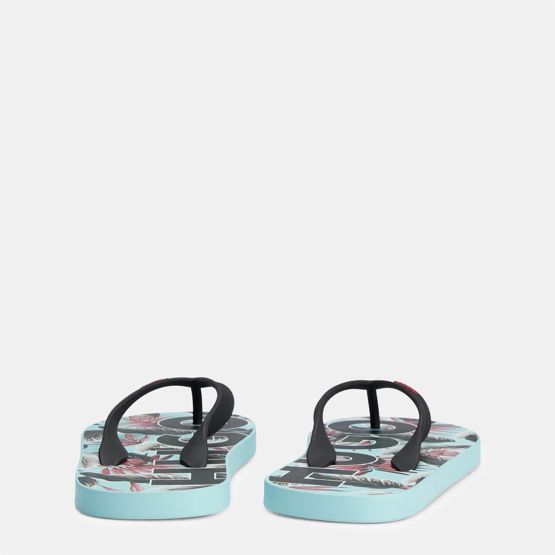 Hugo Arvel Floral Thong Toe Flip Flops