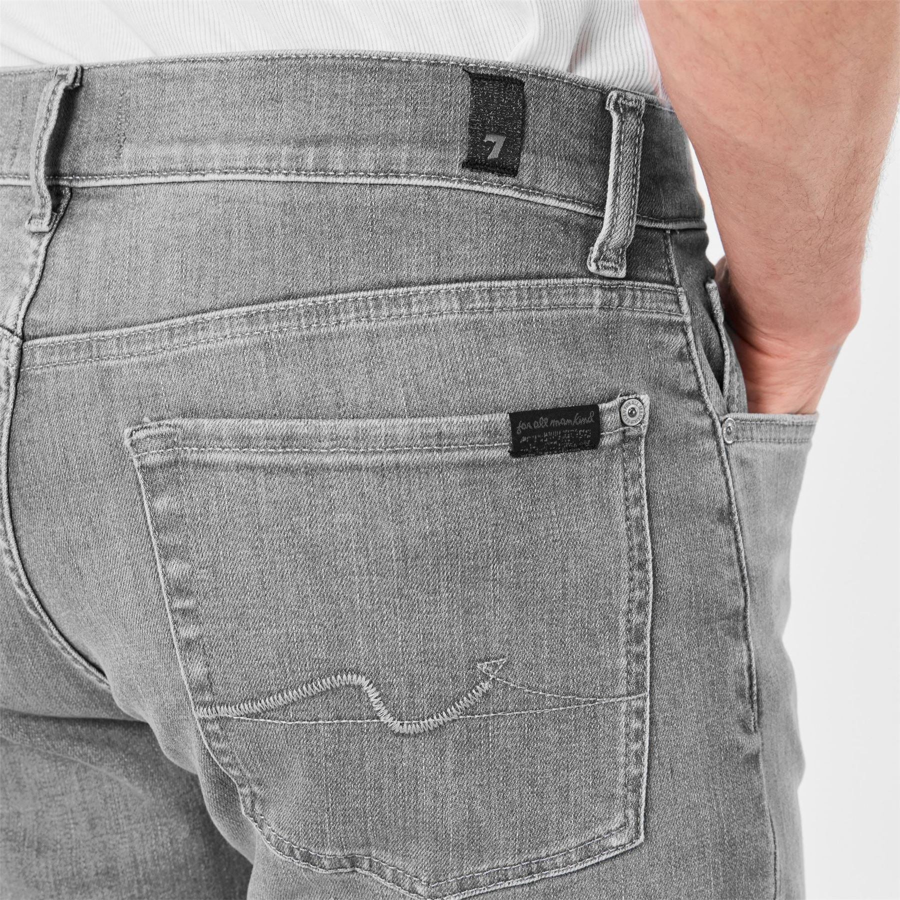 7 For All Mankind Slim Fit Five Pocket Jeans