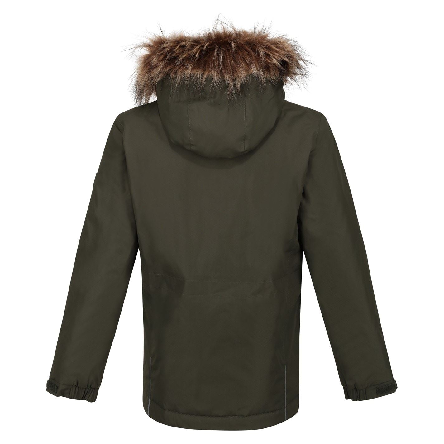 Regatta Tynley Solid Patterned Hooded Parka Jacket