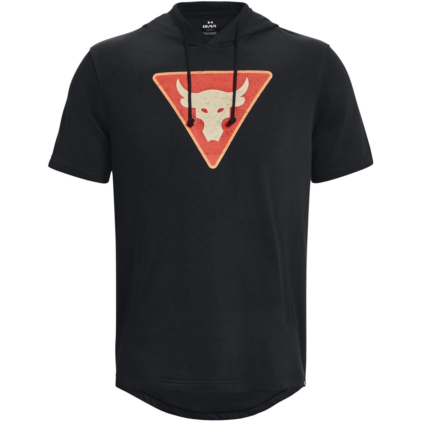 Under Armour Mens Armour Pjt Rck Terry Ss Hoody Fam Hoody