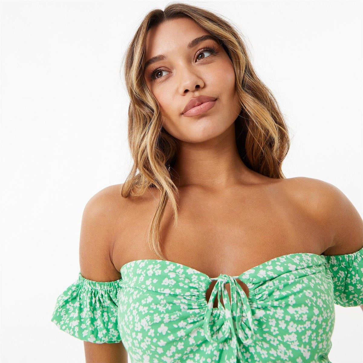 Jack Wills Off Shoulder Crop Top