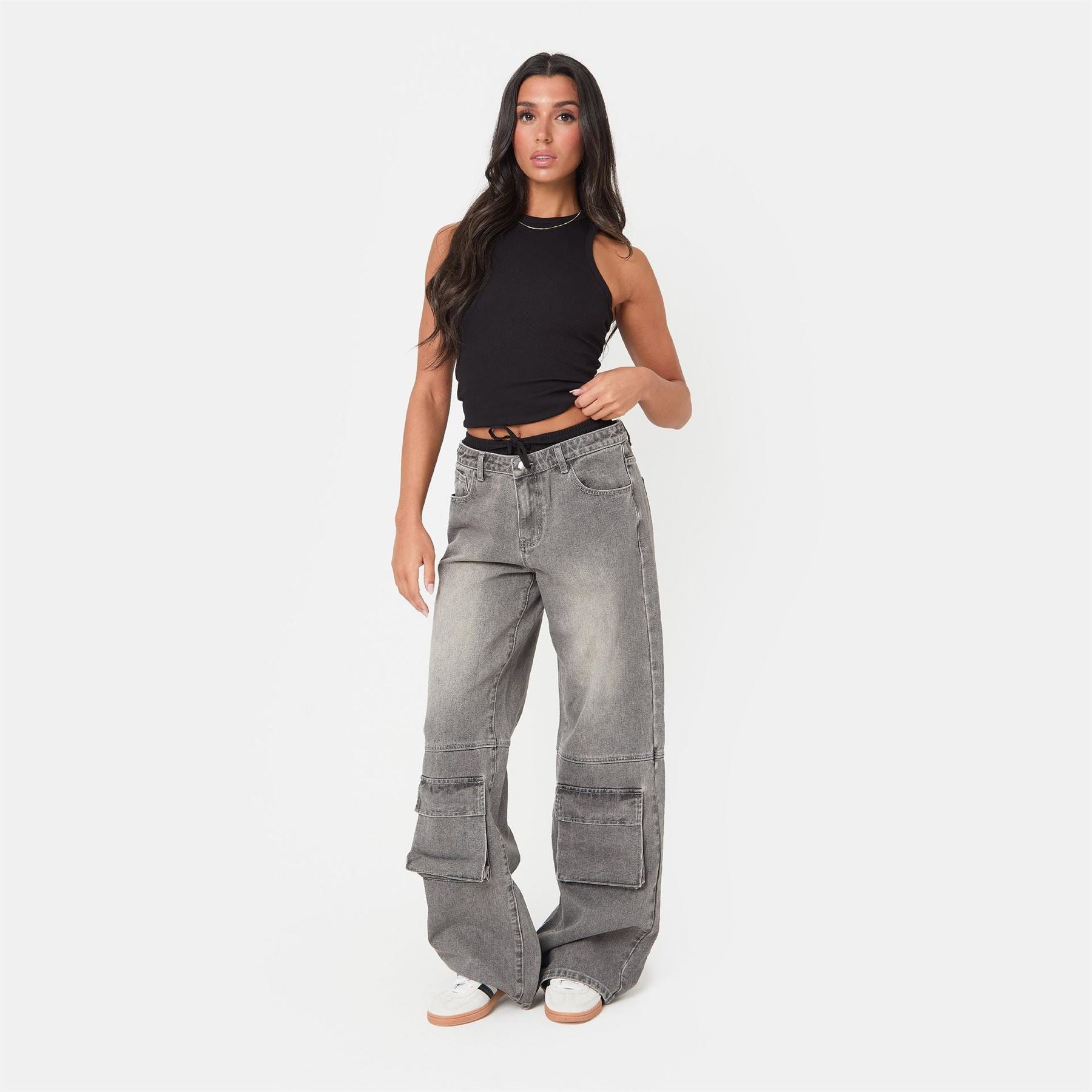 I Saw It First Waistband Cargo Jean