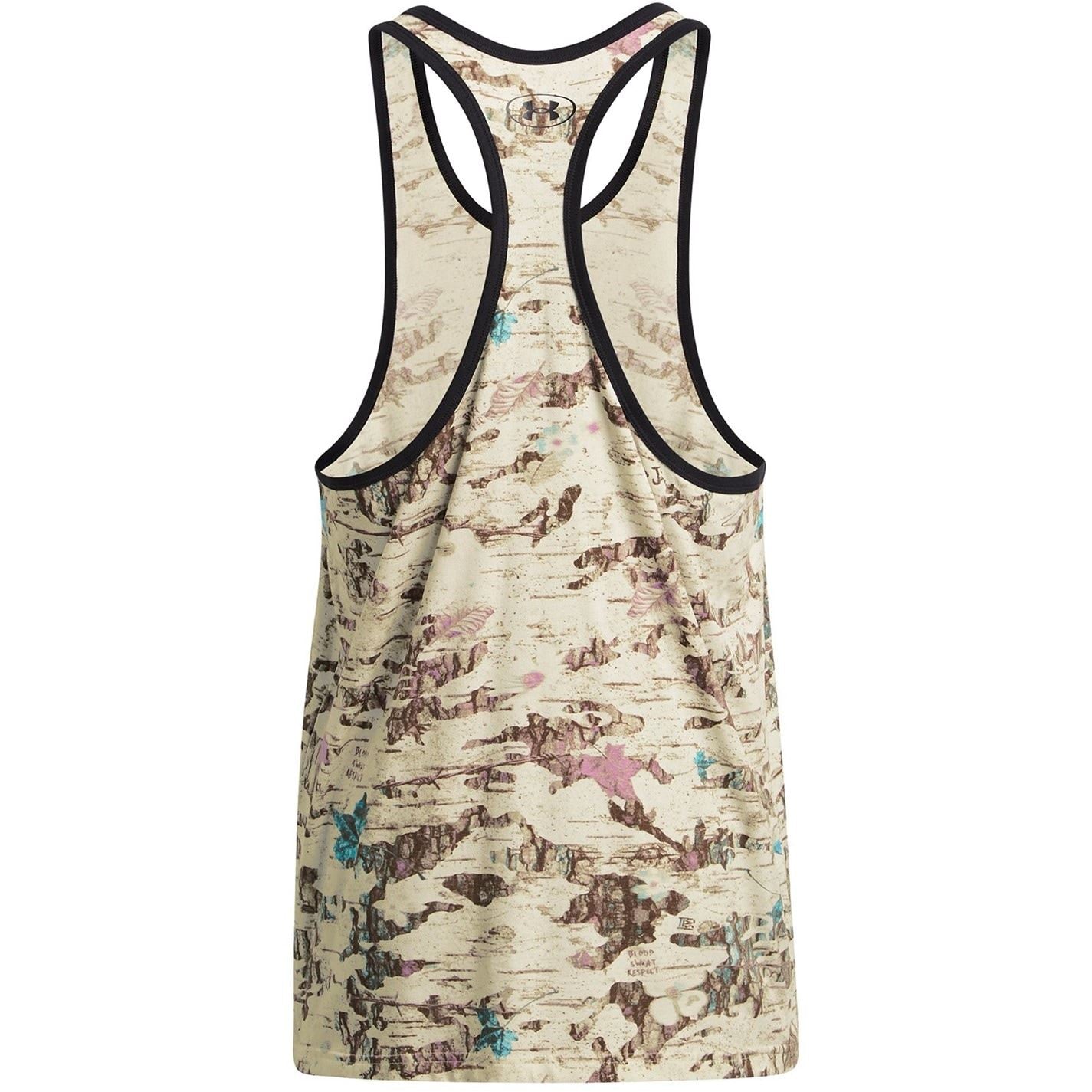 Under Armour Mens Armour Ua Pjt Rck Camo Grphc Tk Gym Vest