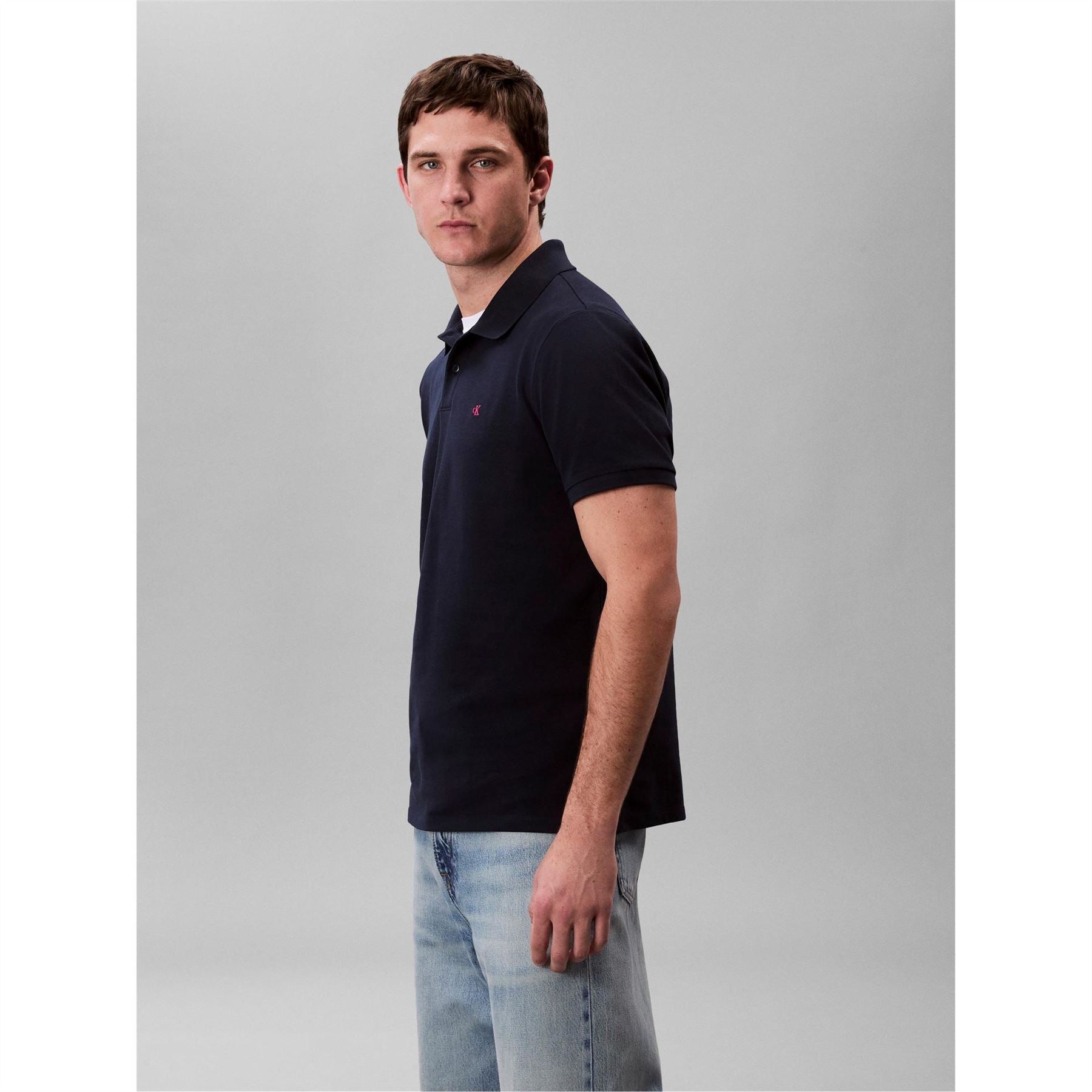 Calvin Klein Jeans Regular Fit Short Sleeve Polo Shirt