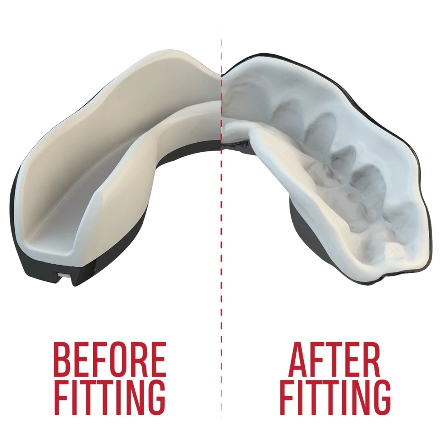 Safejawz Extro Series Black Fangz Sports Mouthguard