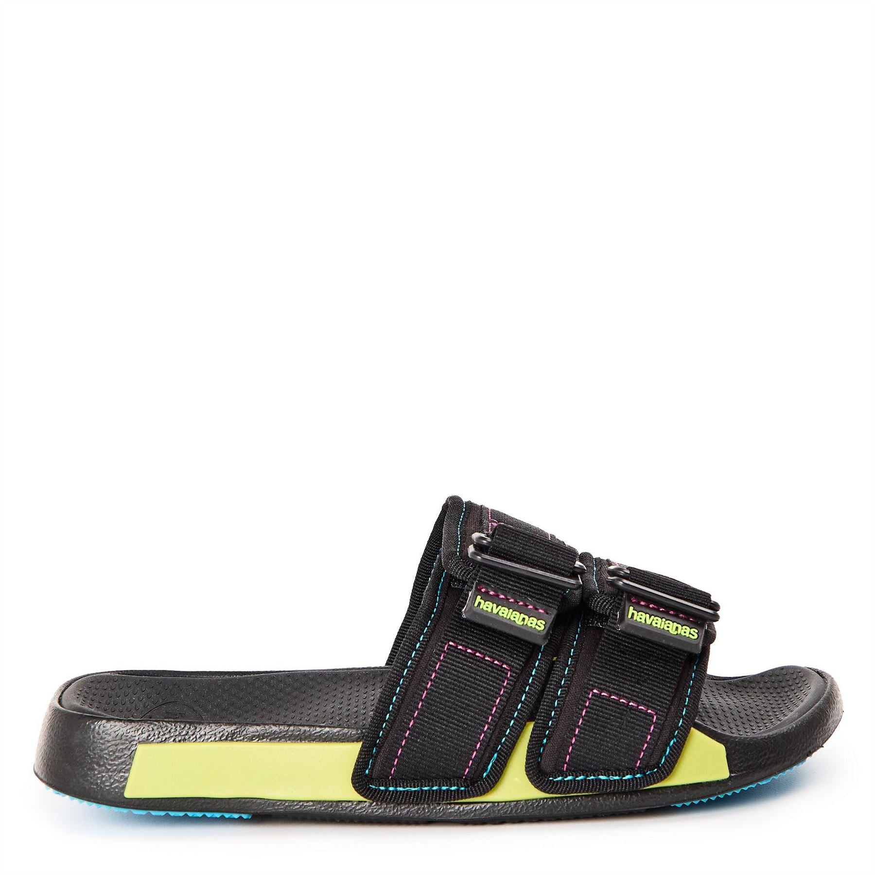 Havaianas Womens Hav. Slide Reloaded Black 35 36 Flip Flops