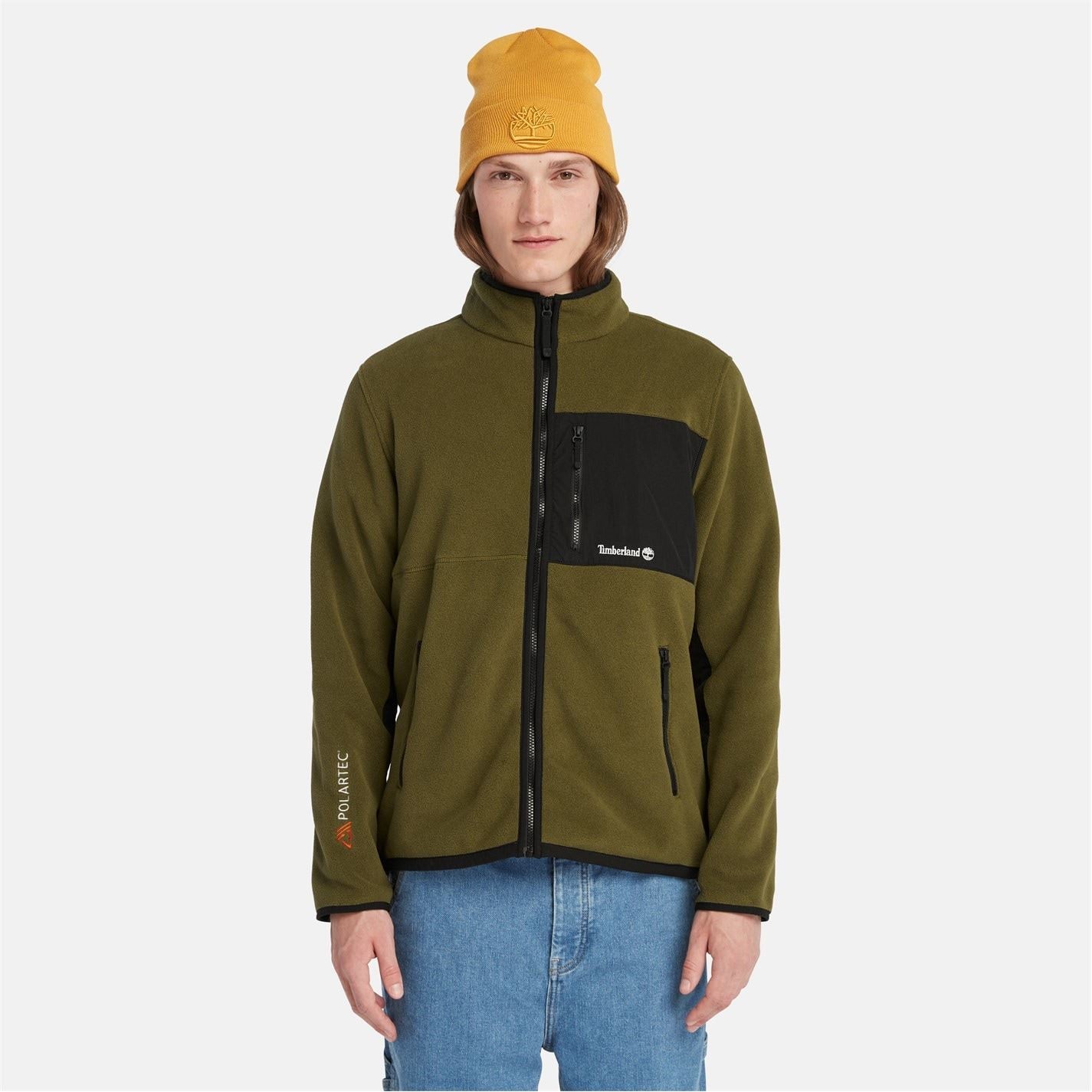 Timberland Sherburne Polartec Mix Media Full Zip Fleece