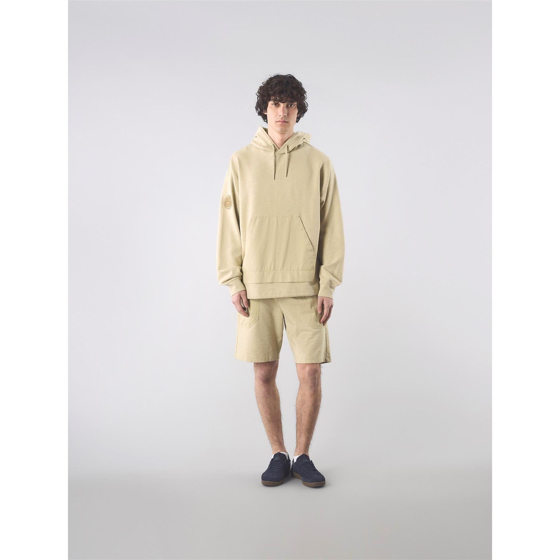 Pretty Green Relaxed Fit Hooded Sweatshirt