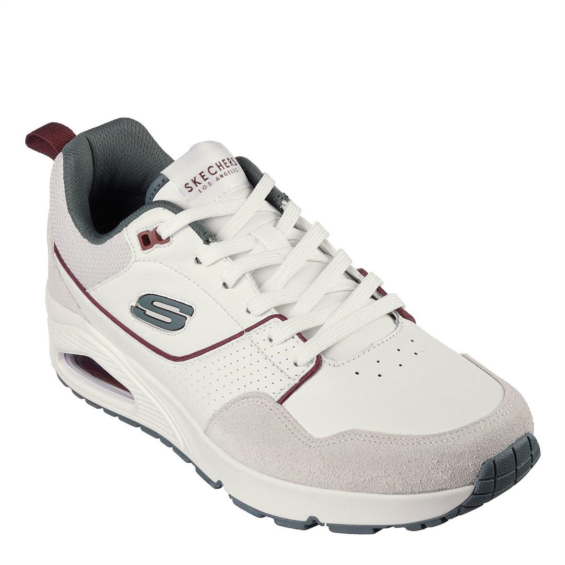 Skechers Leather Suede Low Top Ove Runners