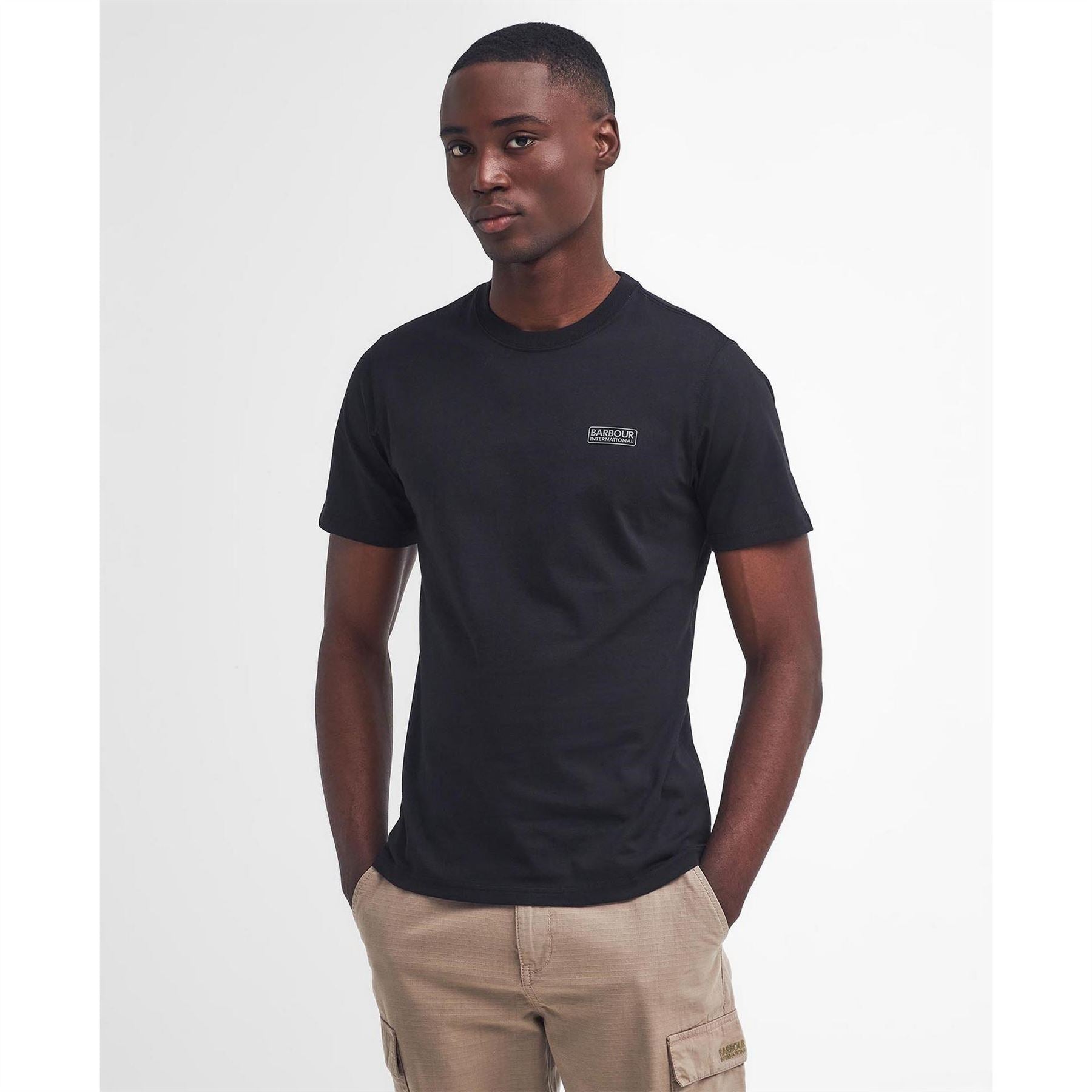 Barbour International Slim Fit Small Logo T-Shirt