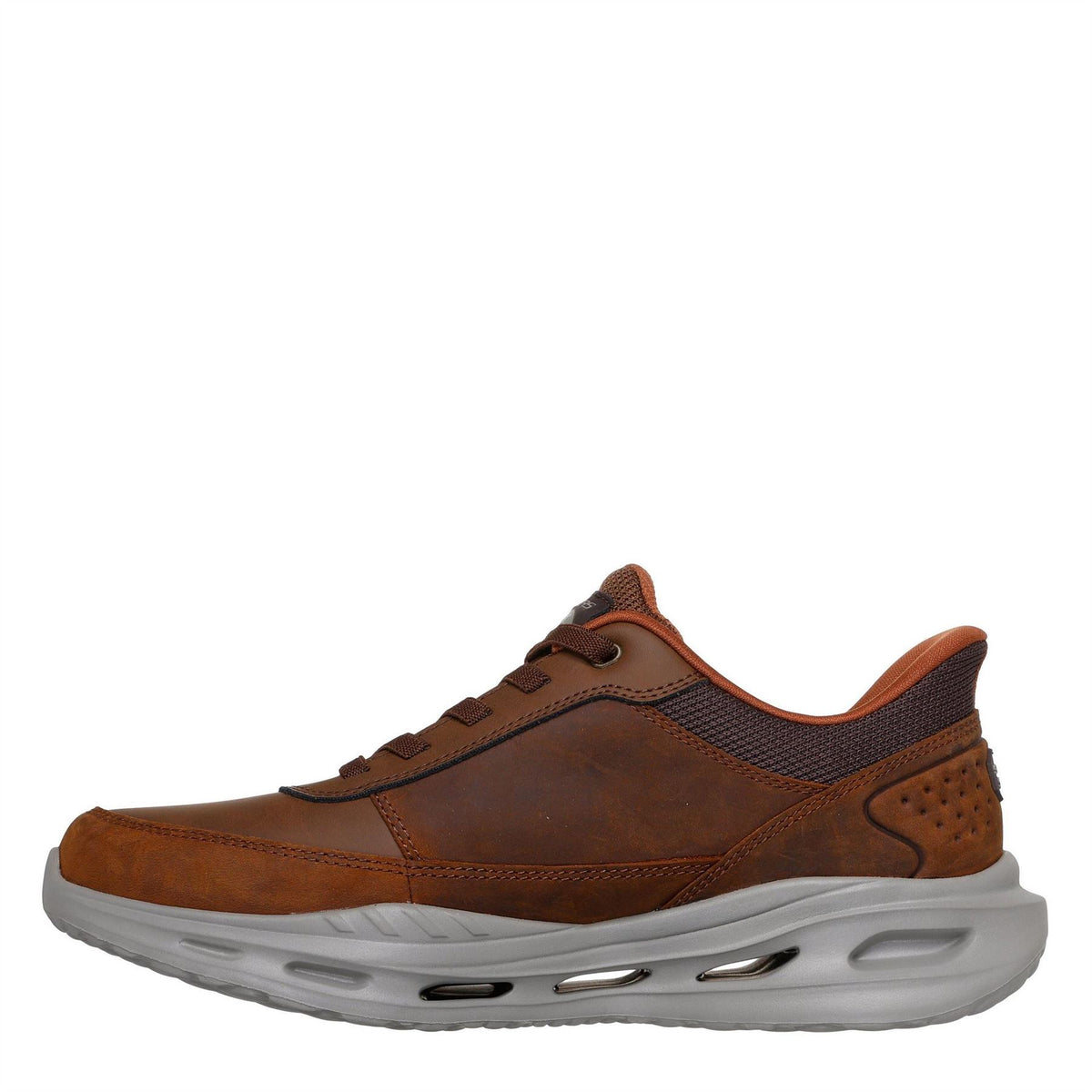 Skechers Orvan Slip Ins Arch Fit Low Top Trainers