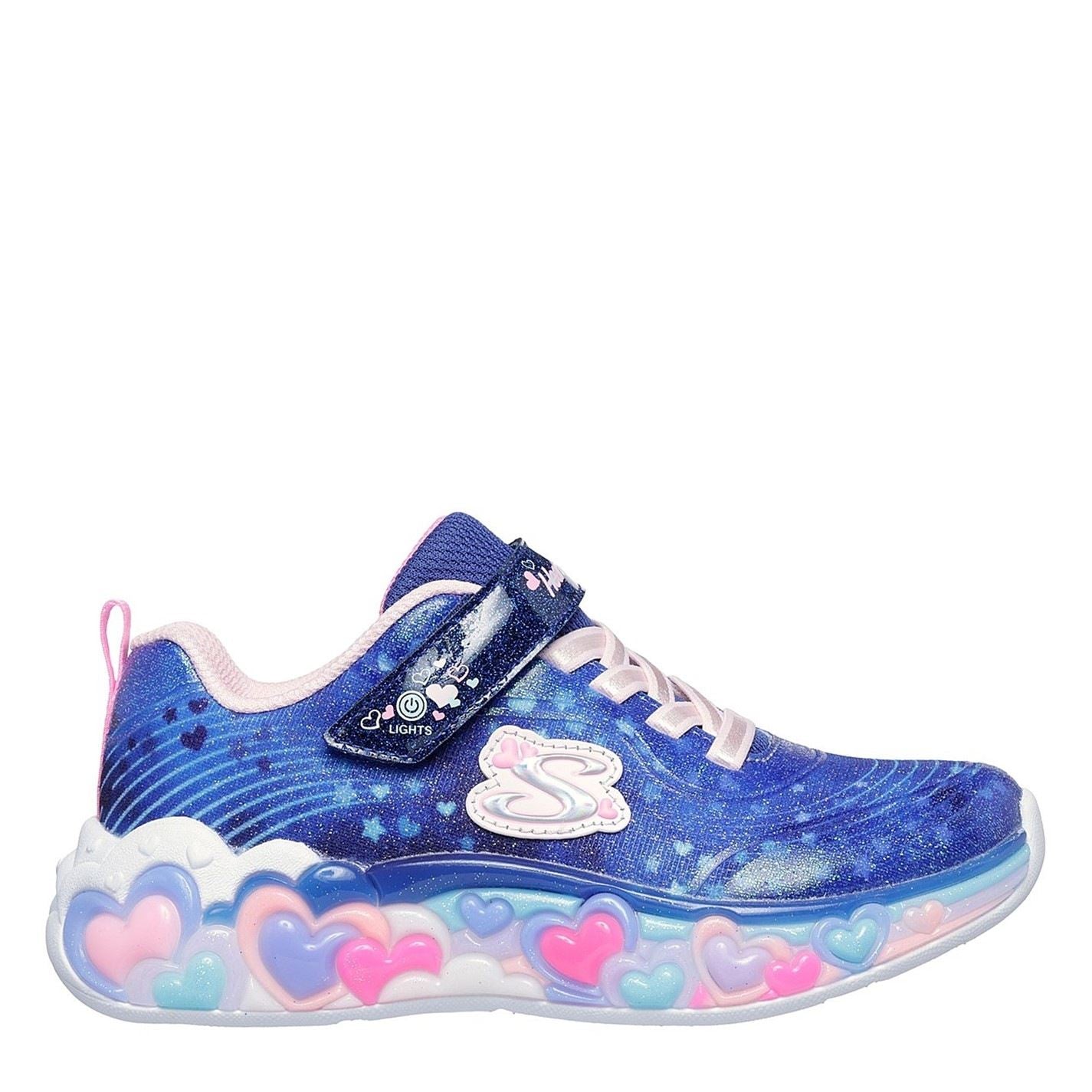 Skechers Eternal Heart Lights Light Up Trainers Girls