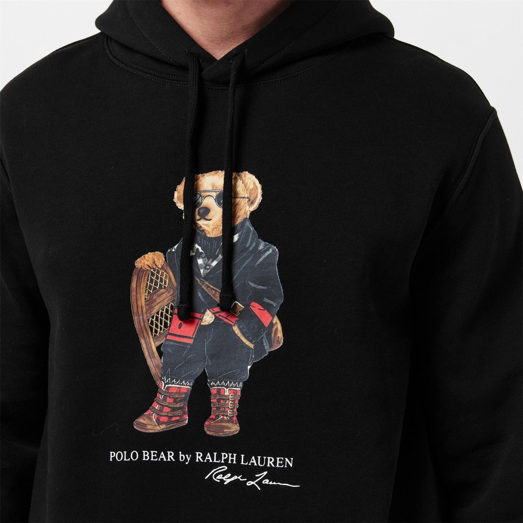 Polo Ralph Lauren Teddy Bear Print Hooded Neck Long Sleeve Sweatshirt