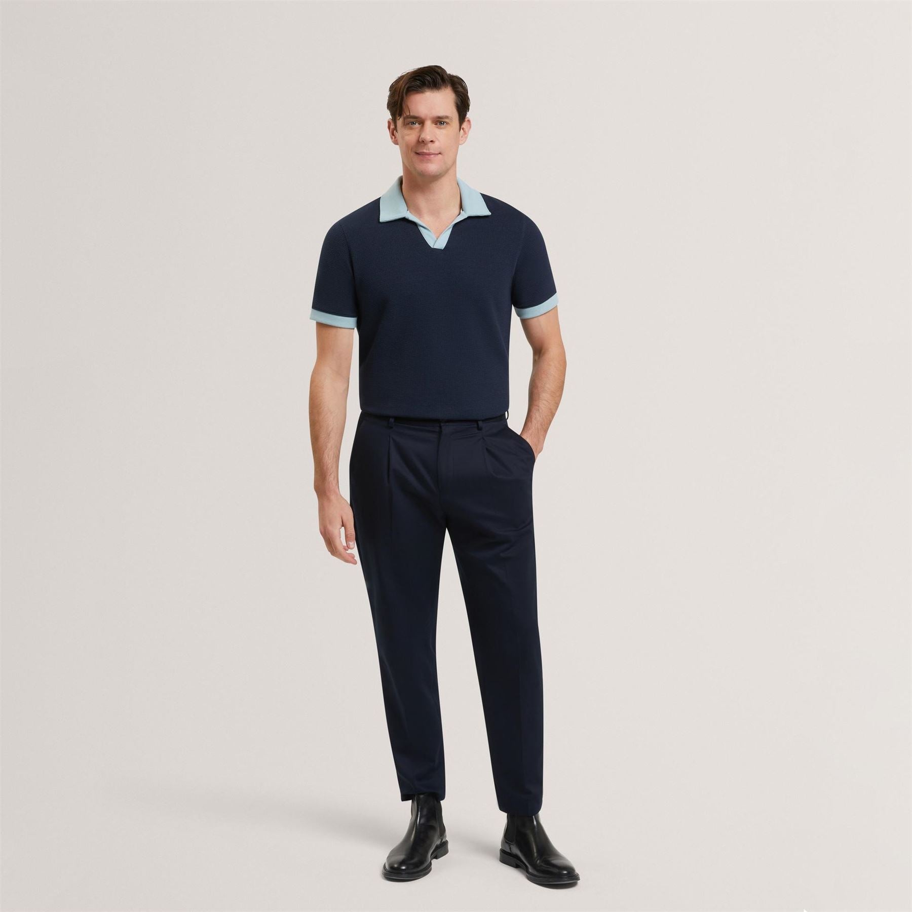 Ted Baker Ss Txtopnnk Polo Sn62