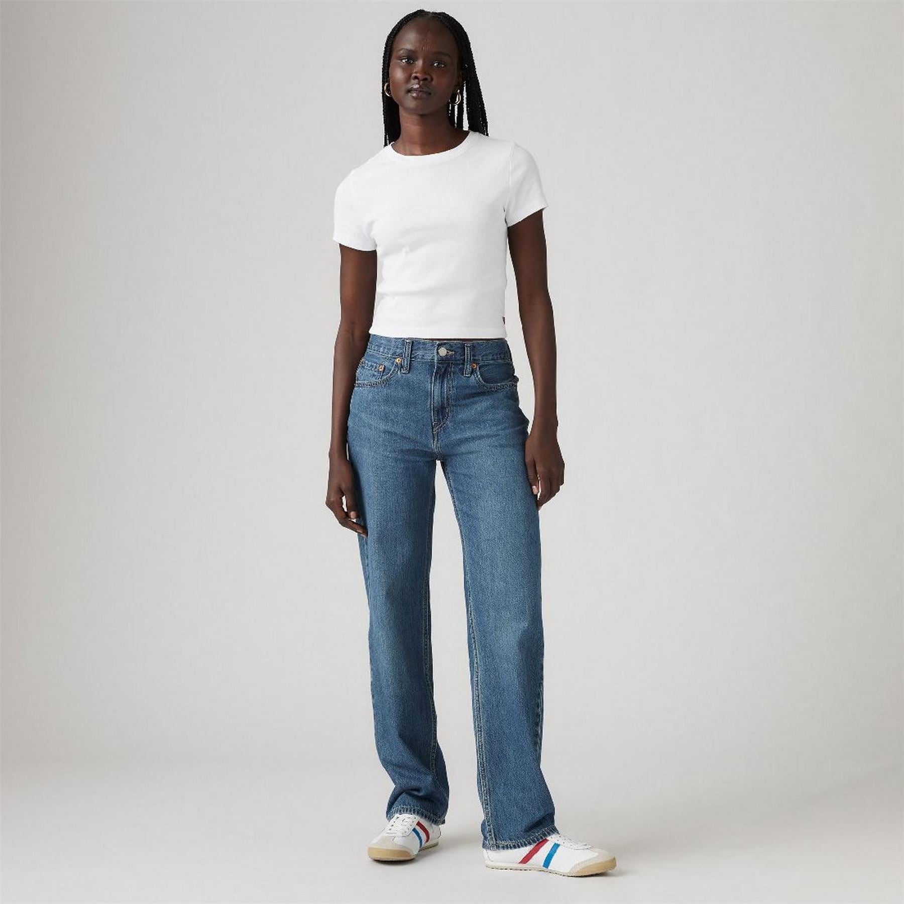 Levis Low Pro Low Rise Straight Leg Jeans