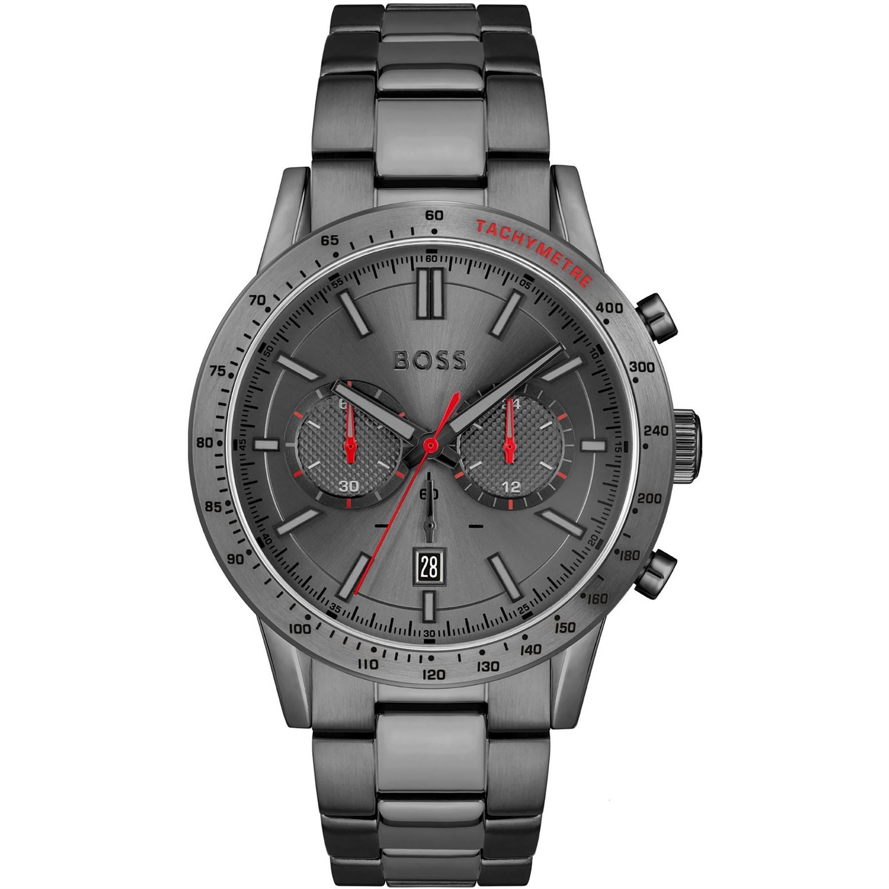 Boss Allure 44mm Stainless Steel Water Resistant Analogue Quartz Watch